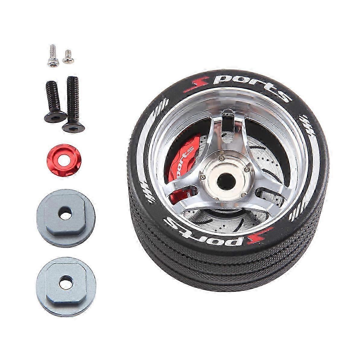 RC Metal Handwheel for MT4/FUTABA 4PX/ NB4,Silver