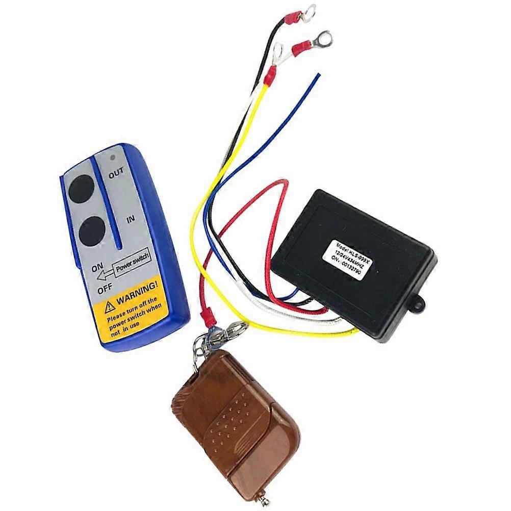 12V Wireless Winch Remote Controller for Car Accessories and Truck Accessories Made of Abs Electronic Copper with Durable Quality 1Set