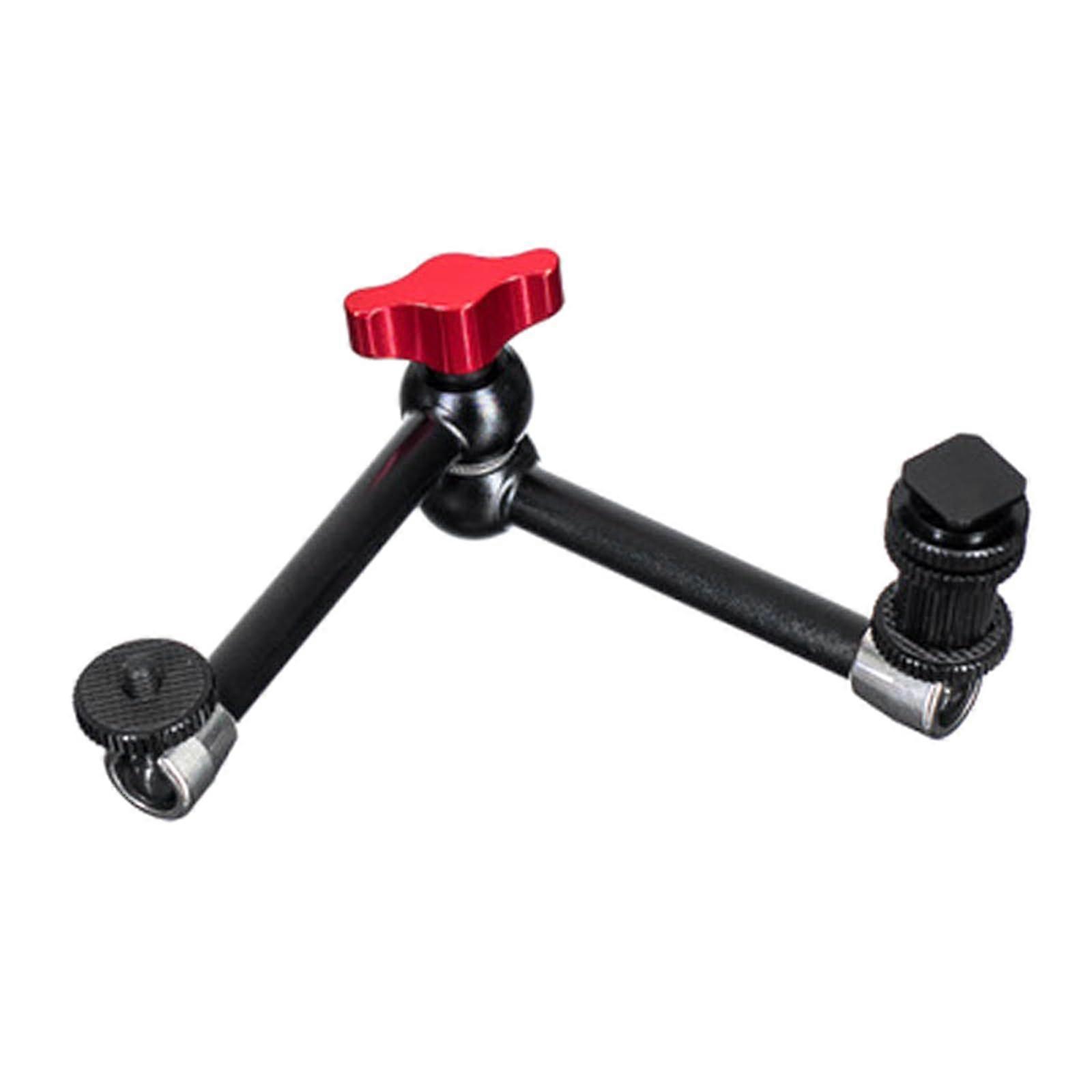 Articulating Magic Arm 7/11 Inch MultiAngled Arm With Twin 1/4 Inch Threads For Videography And Monitors 11 Inch