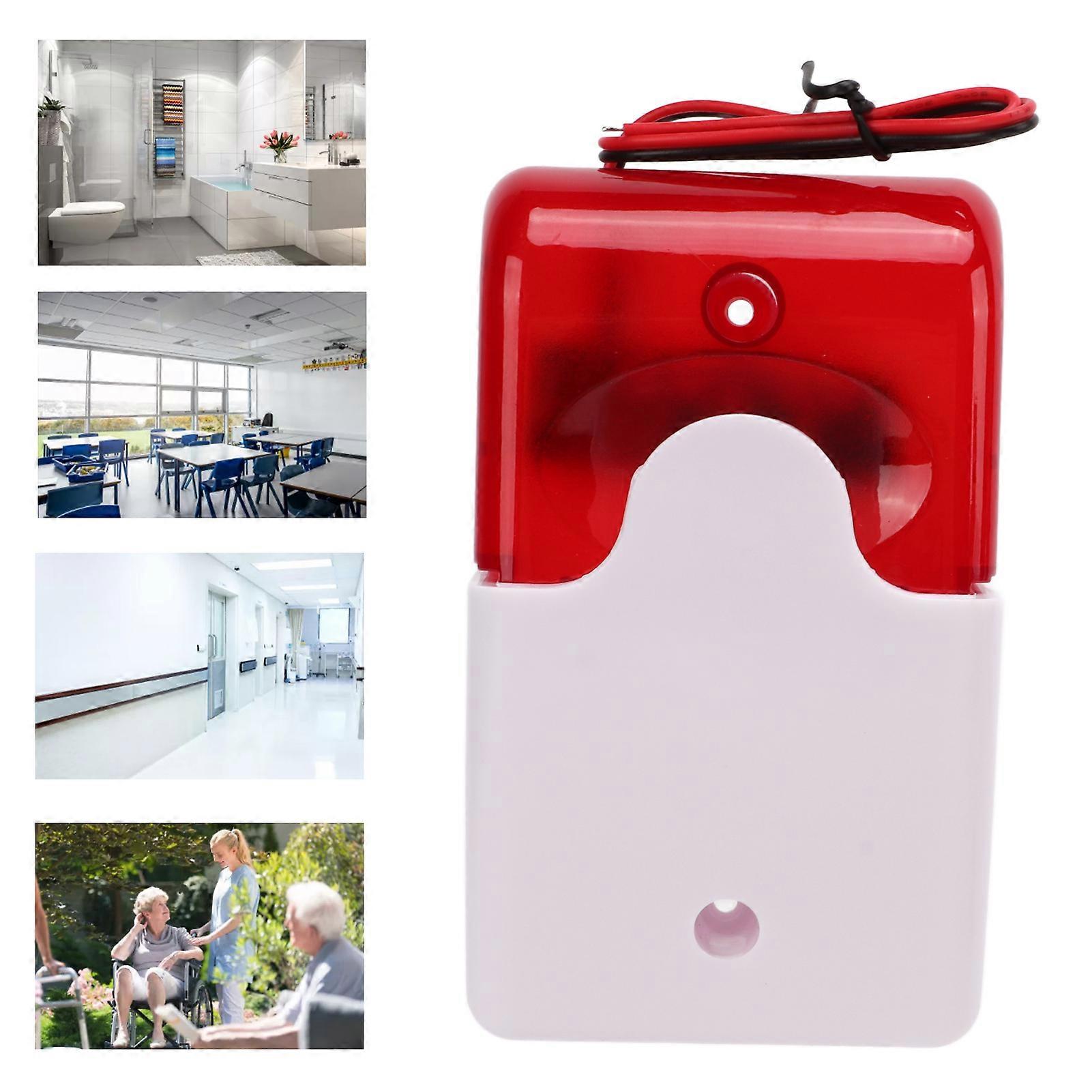 Sound Light Alarm 24V Red Flash Model 103 Impact Resistant