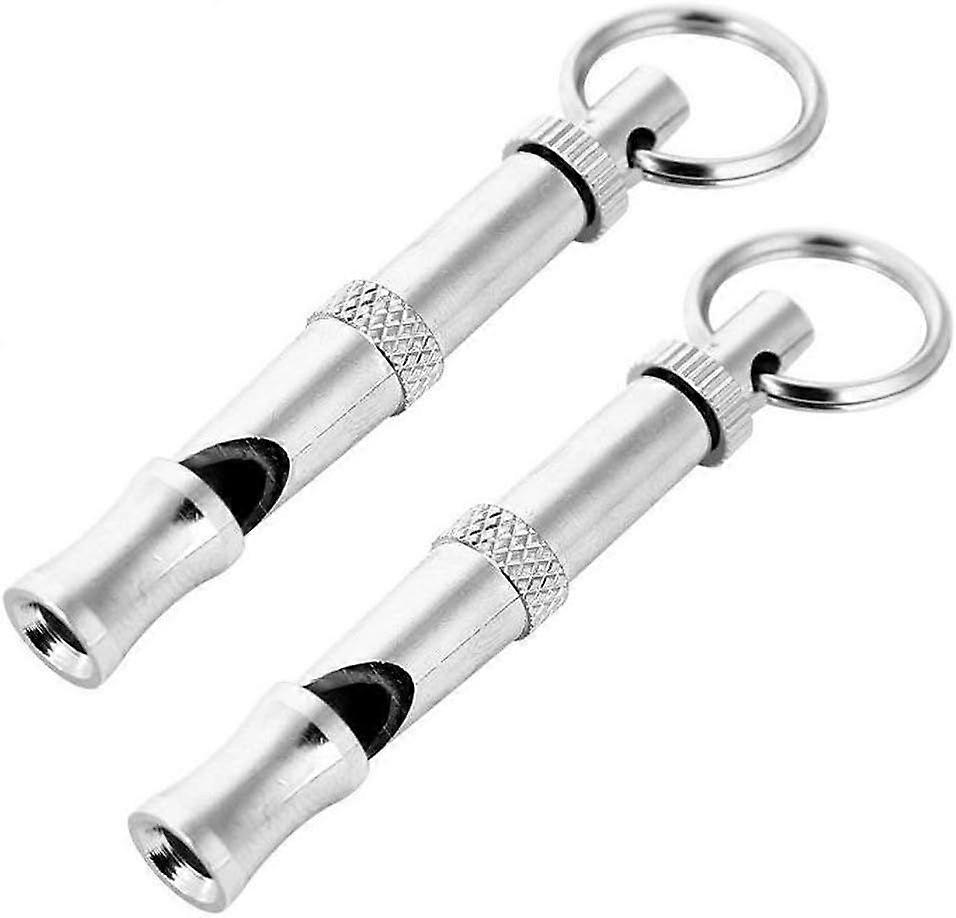Good Quality 2 Pack Adjustable Ultrasonic Dog Training Whistle to Stop Barking