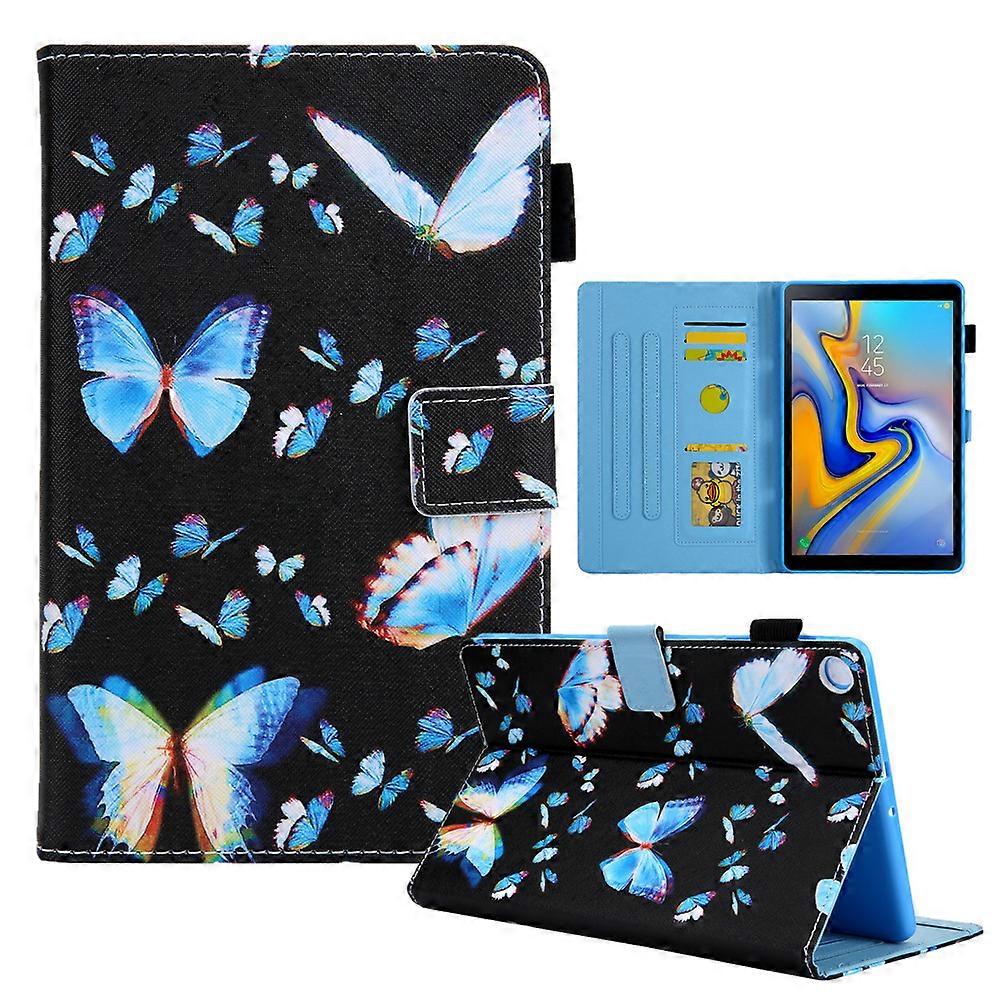 Suitable for Galaxy TabA8 X200 protective case A7T500T220 A9PLUSX210 leather case T290T510