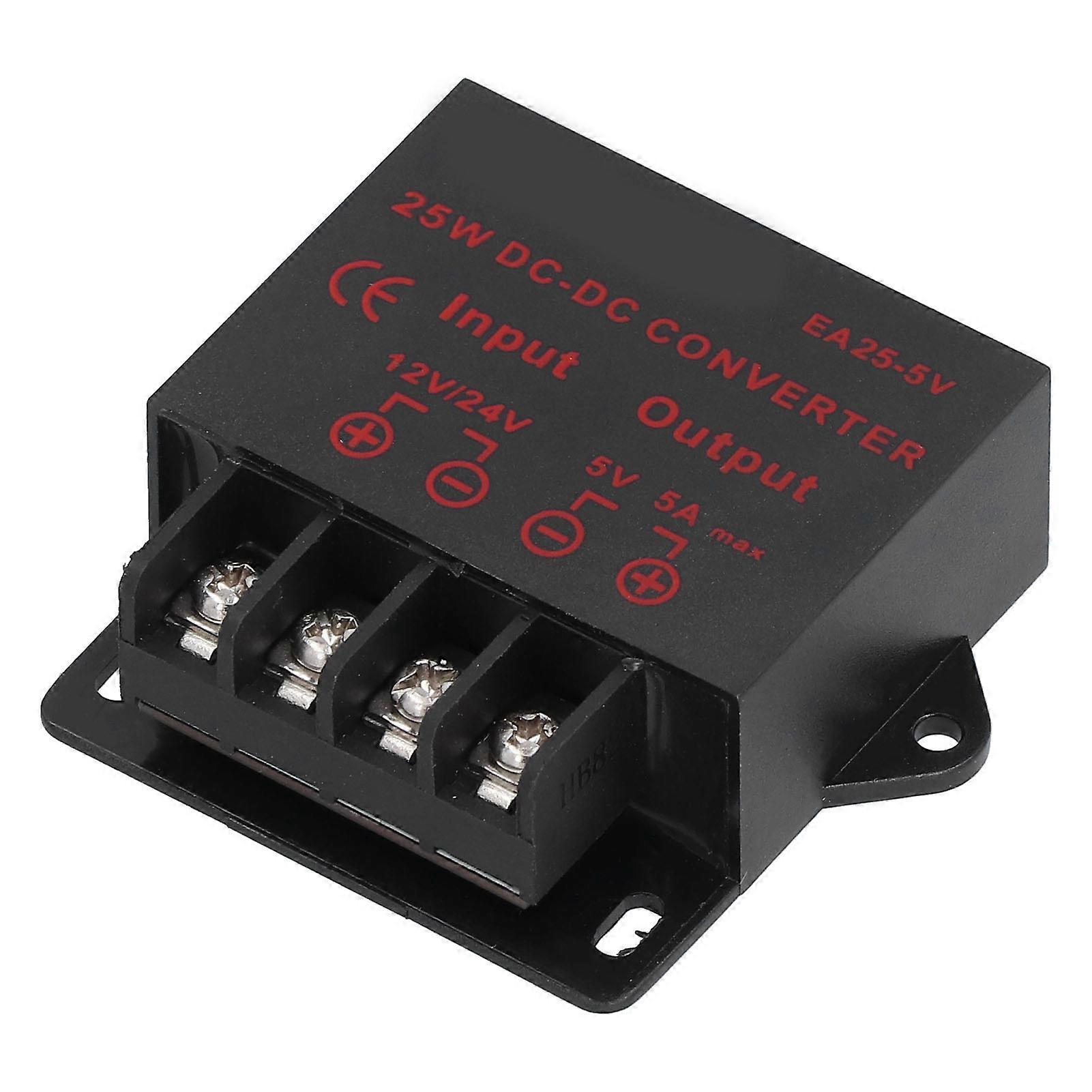 DC 12V 24V to 5V 5A Voltage Converter Power Supply Step Down Regulator Transformer Module