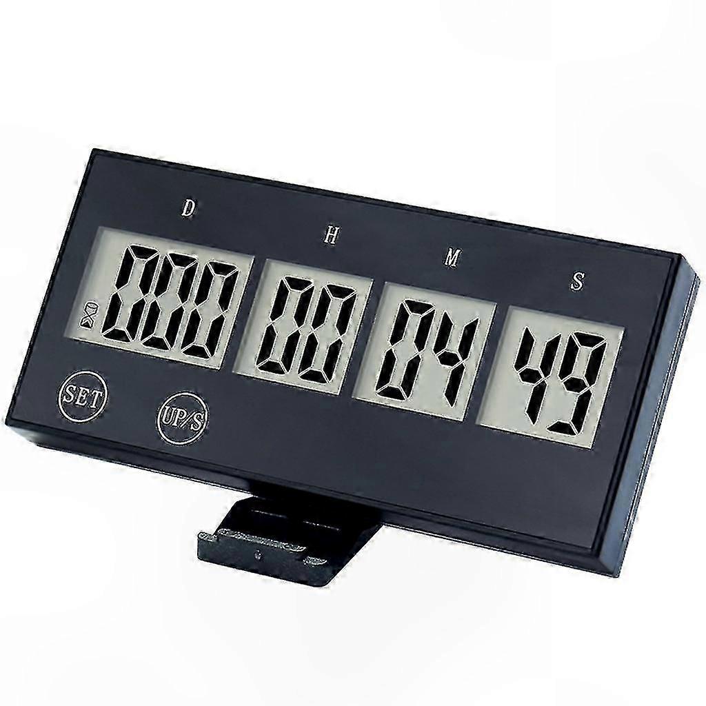 Countdown Timer with Large LCD Screen for Time Management and Study Goals