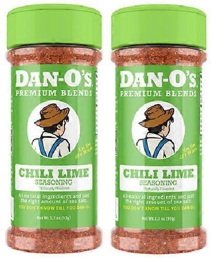Dan-O's All Natural Seasoning Chili Lime 2 Pack