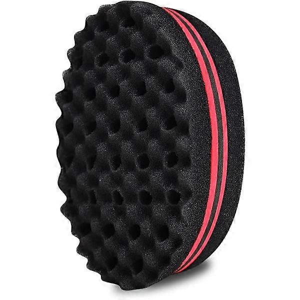 Double-sided two in one twist magic hair sponge afro braid style