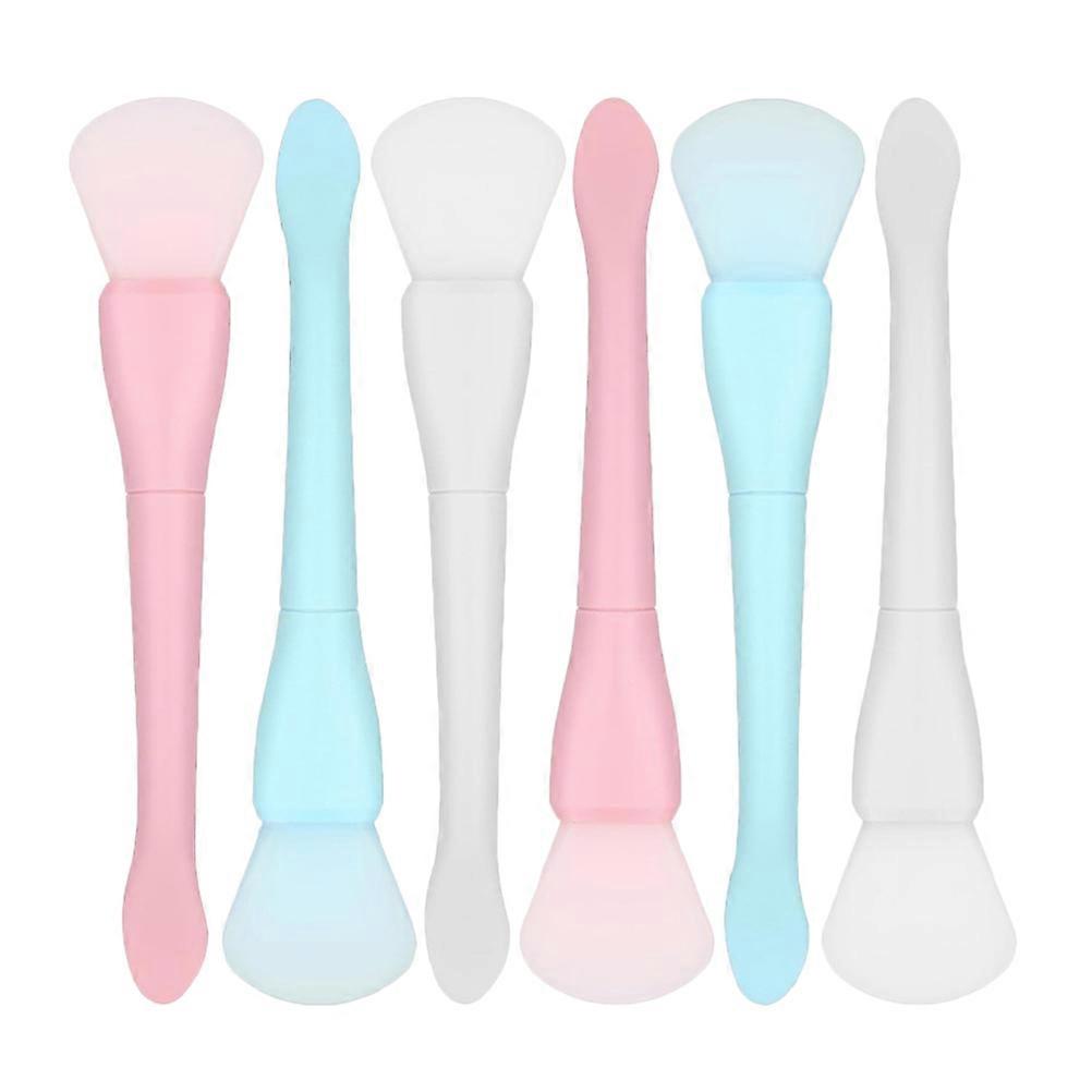 6Pcs Facial Mask Applicators Silicone Brush for Gentle Skin Application