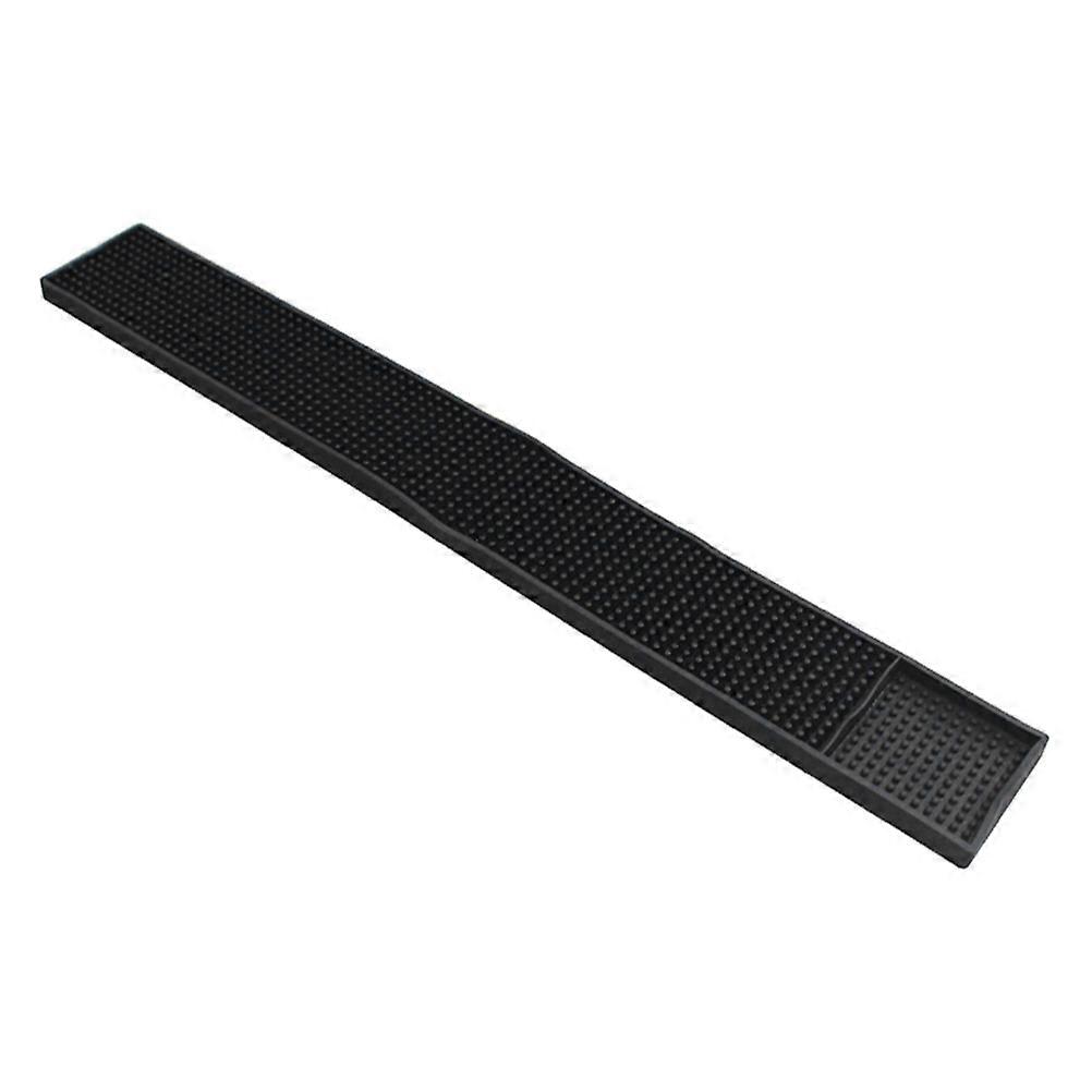 Silicone Bar Non-Slip Mat with Deep Grooves for Kitchen Use Long Strip