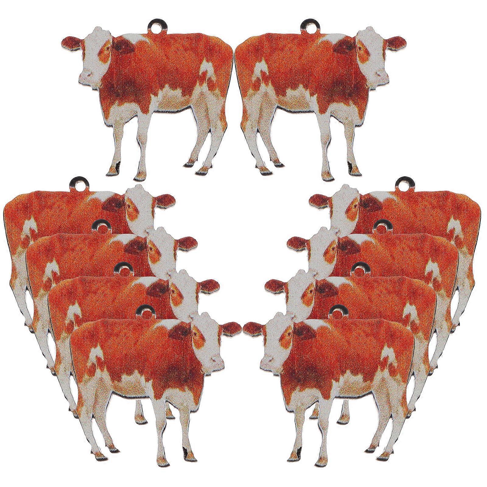 Animal Charms Acrylic DIY Crafting Supplies with Hanging Hole 80Pcs