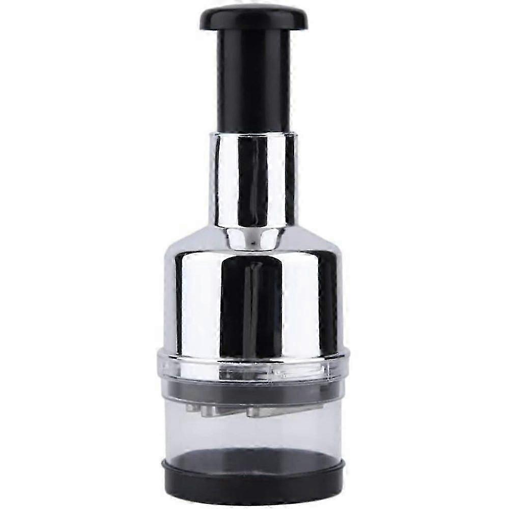 Onion cutter, vegetable cutter, mini onion chopper, manual multi-chopper, small onion chopper for mixing, mincing, pureeing, garlic press