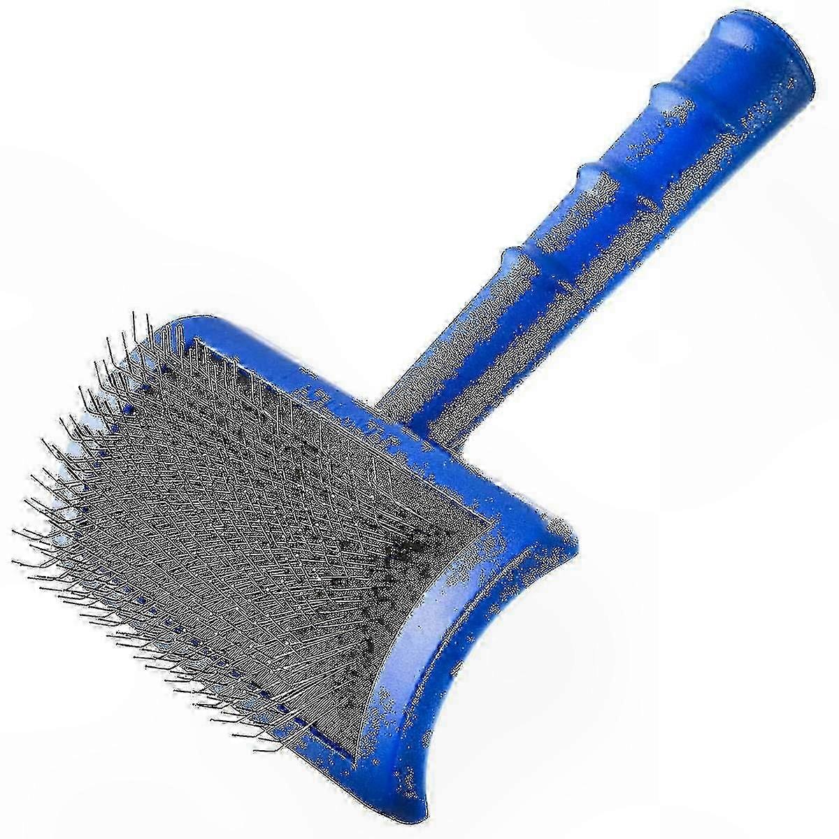 Tangle-Free Pet Brush: Soft Slicker for Easy Grooming, Tech Tuff Design