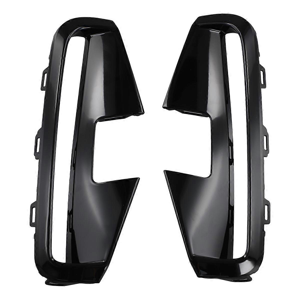 For 4 Series G22 G23 Front Bumper Fog Lights Grille Trim Strip Kit 51118077070, 51118077069