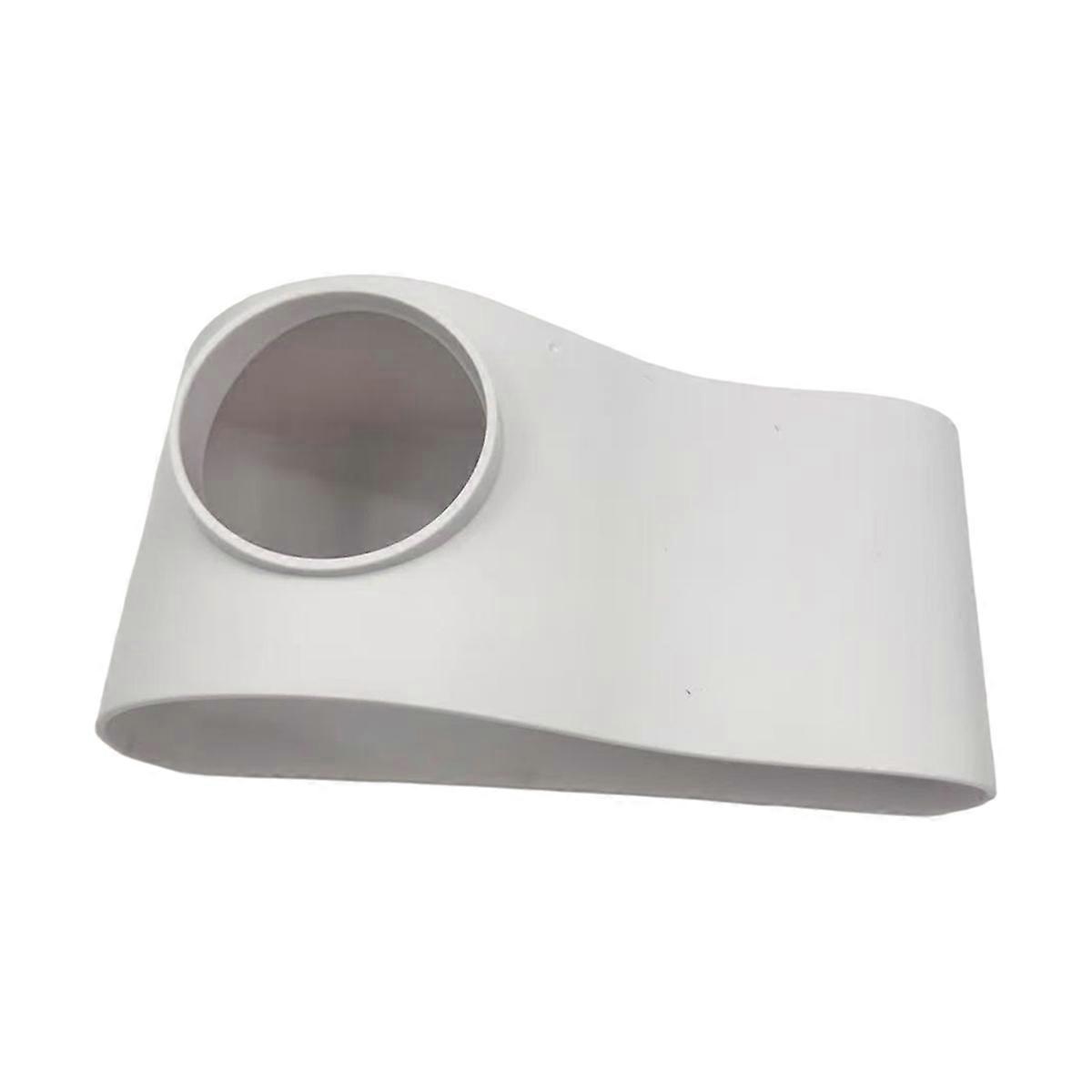 Cave for Fish Tank Accessories Rest Protection Tunnel White