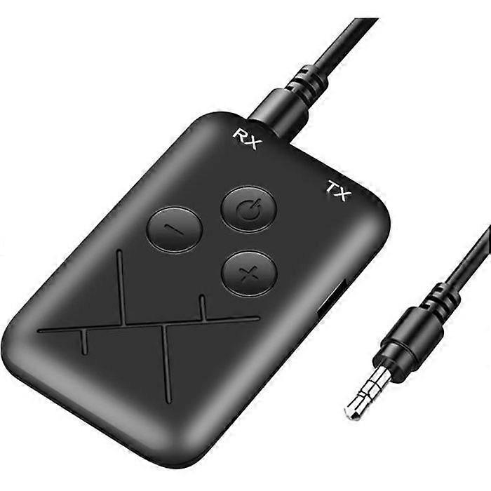 Bluetooth 4.2 Audio Transmitter Receiver - 2 in 1 - Long Range - Rechargeable - Plug and Play