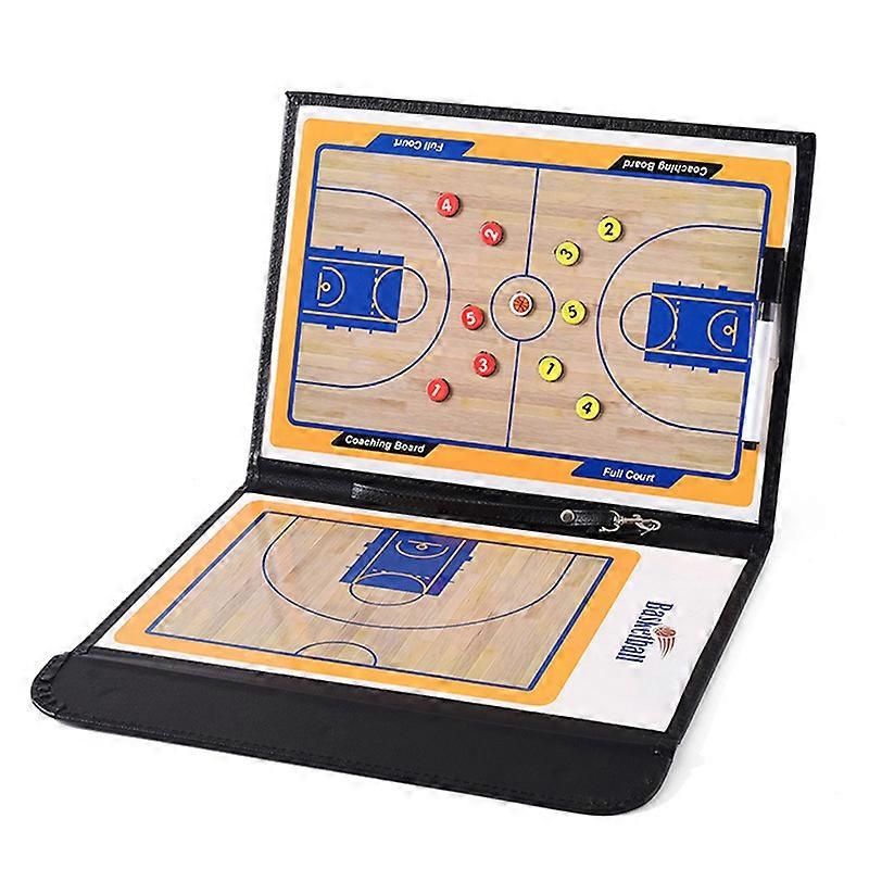 Foldable Magnetic -Board Basketball Game Training Clipboard