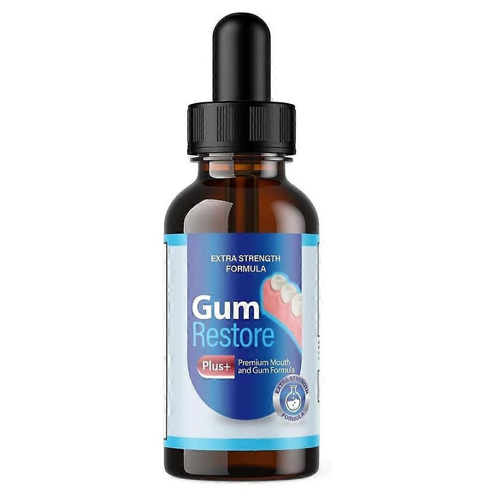 Gum Restore Liquid Drops 30ml Promotes Gum Health Reduces Inflammation Strengthens Teeth
