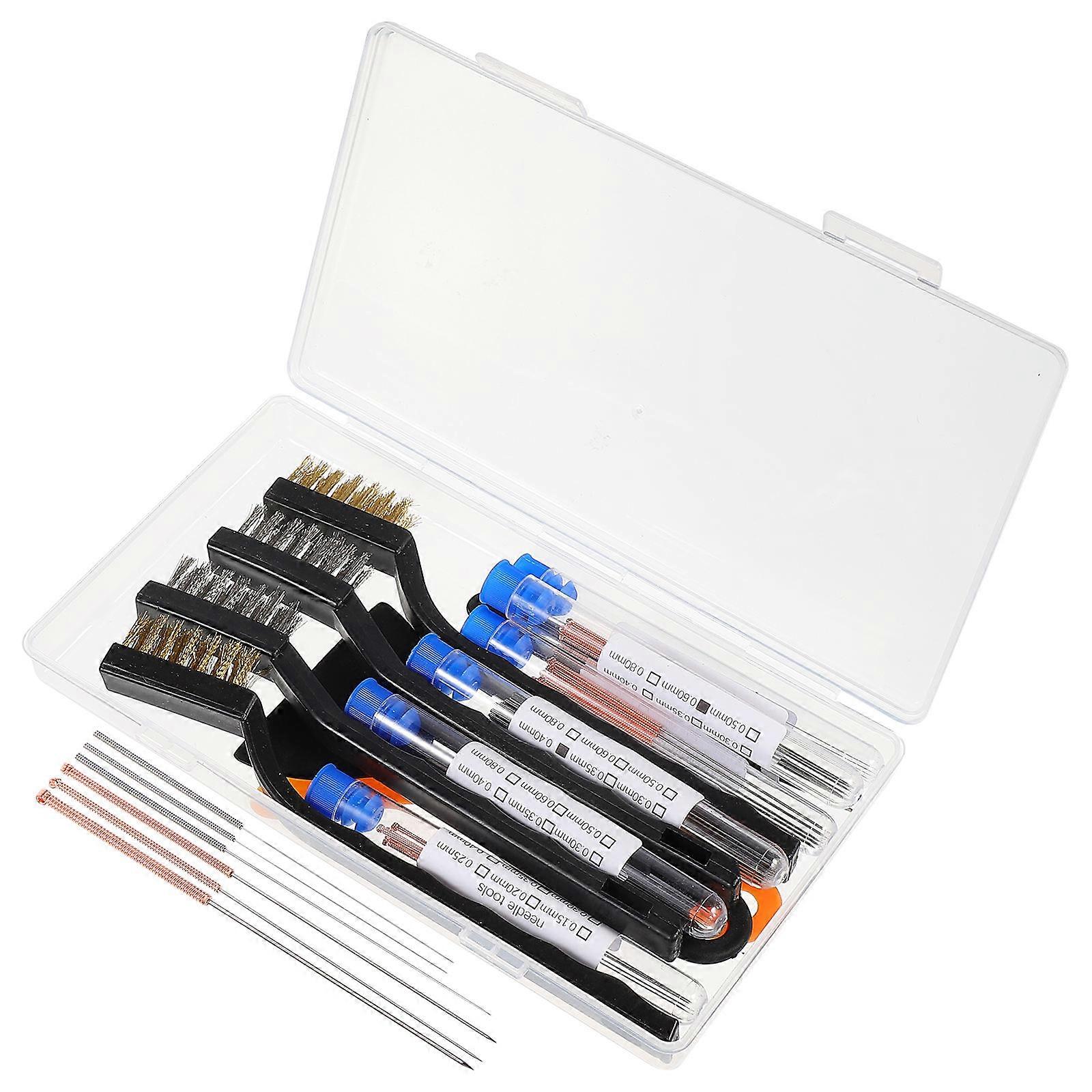 3D Printer Accessories Cleaning Kit for Maintenance 2Sets with Tweezers