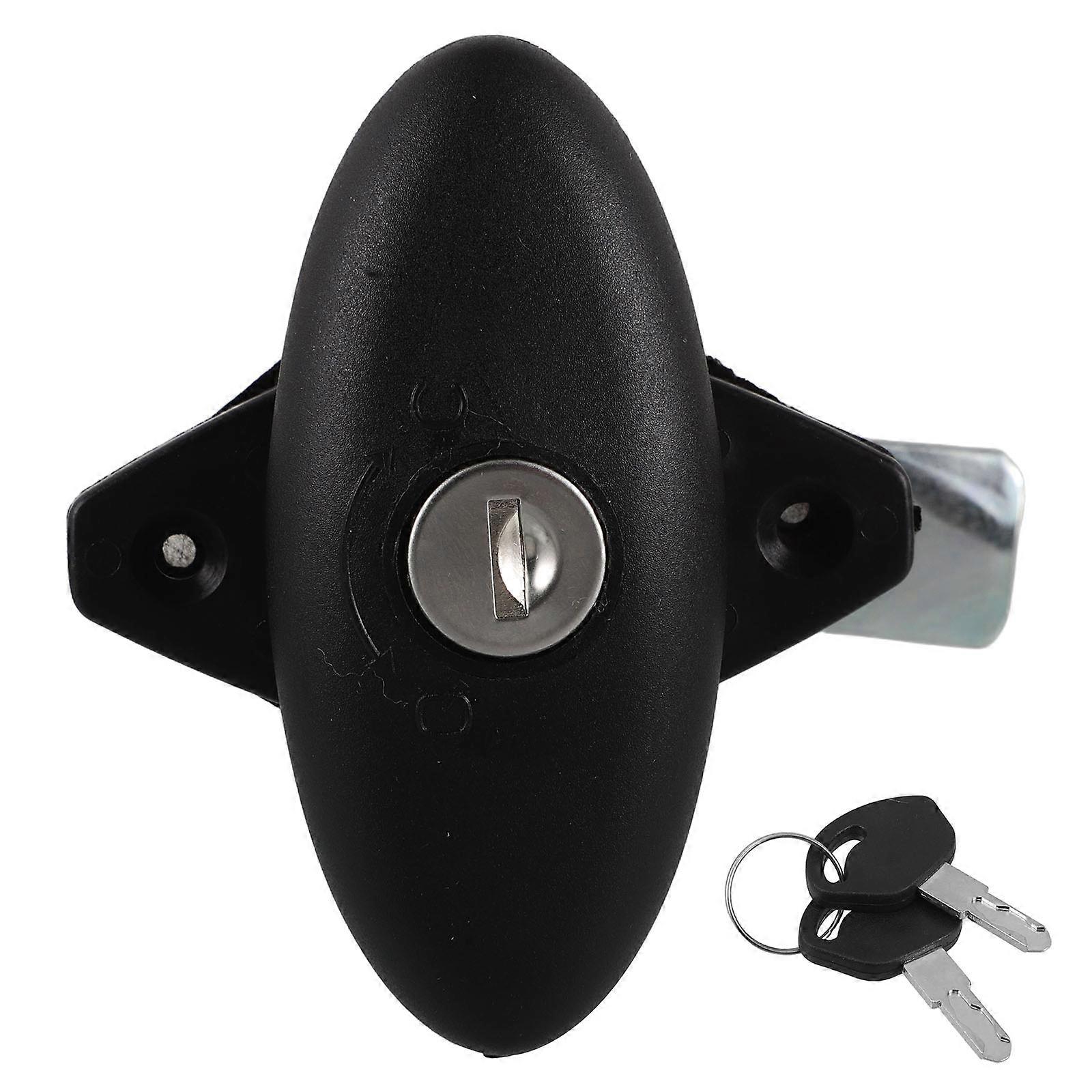 Waterproof Rv Door Lock 2 Sets For Rvs And Campers Ideal For Outdoor And Marine Use Black Security Lock Ensures Theft Prevention