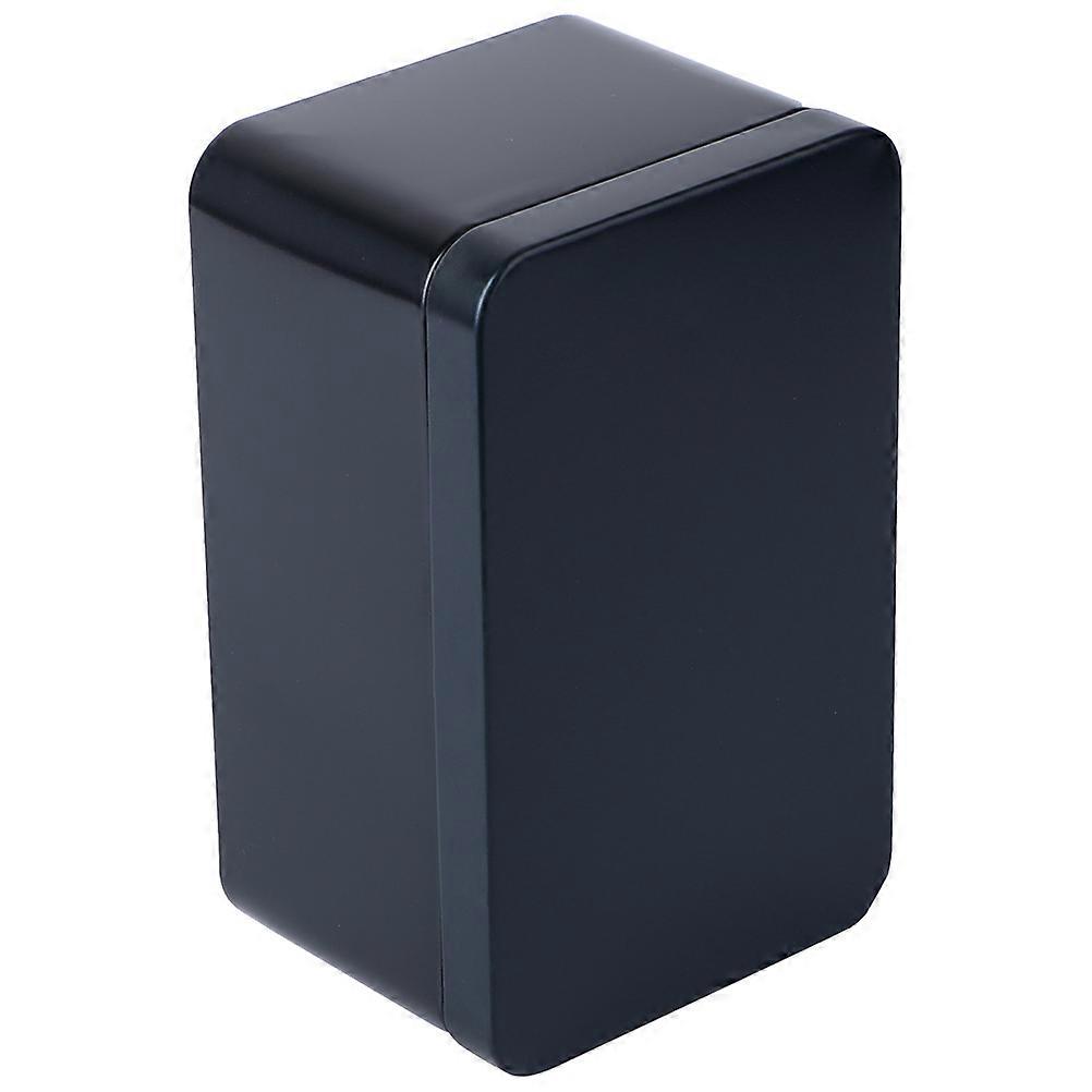 Metal Tinplate Storage Box for Coffee Beans 12Pcs Dark Blue