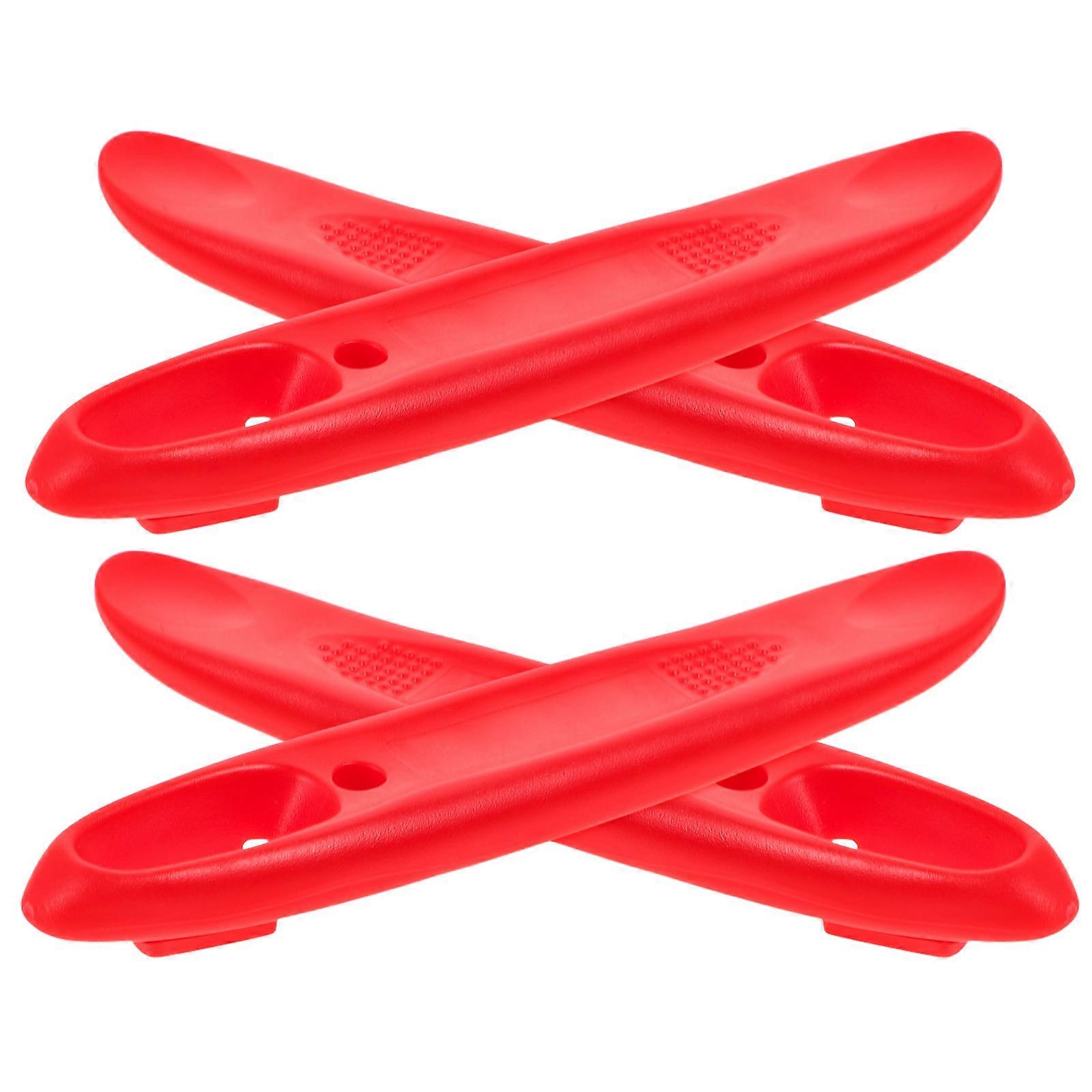 Durable Tire Lever Tools 16Pcs For Bicycle Repair Ideal For Emergency Scenarios Red Color Tire Removal Tool