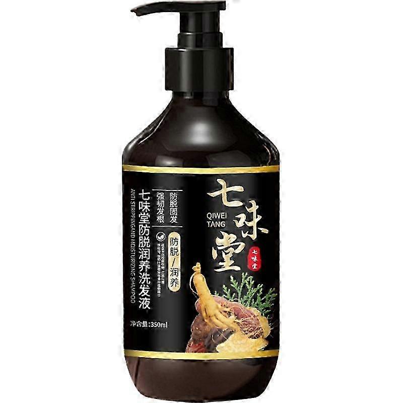1-3X Szampon odżywczy z żeń-szeniem i imbirem zapobiegający wypadaniu włosów