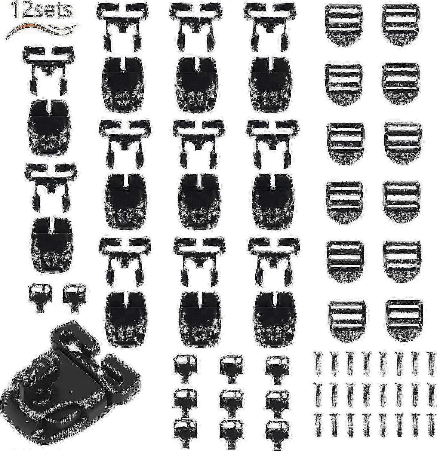 12-Pack Durable Spa Cover Straps with Clips for Enhanced Pool Safety and Security