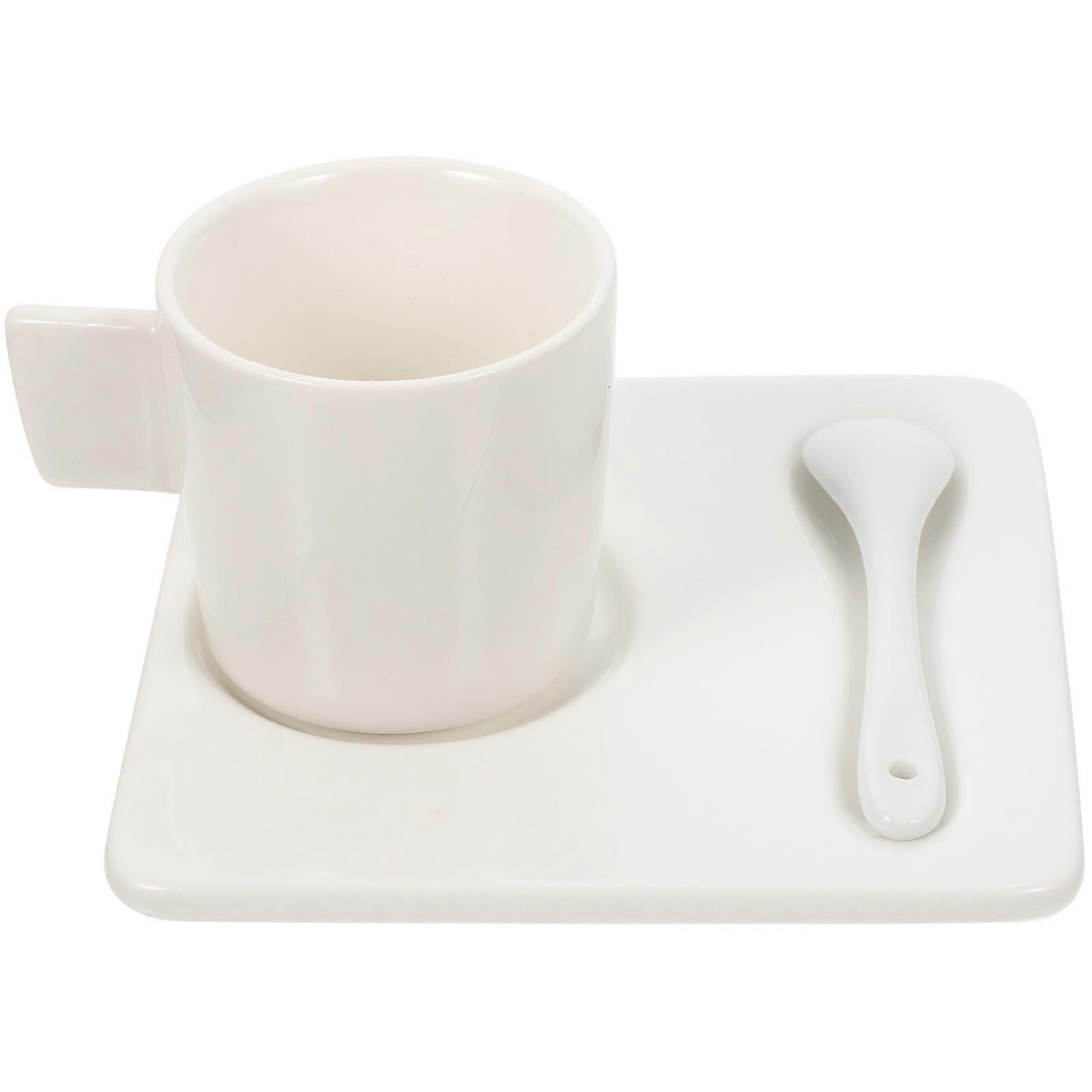 Ceramic Coffee Cup Set Milk Cup for Home Use 3Sets