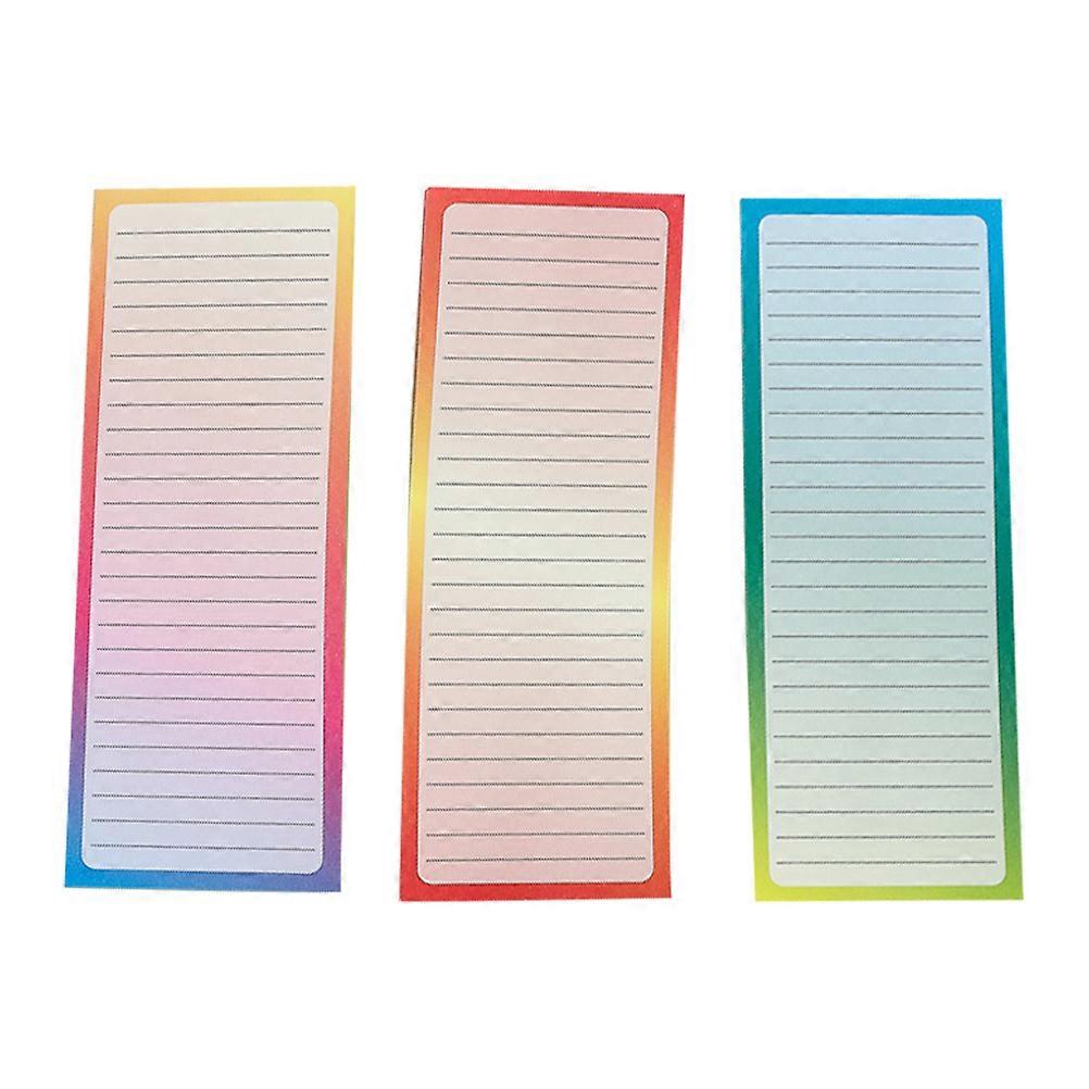 Magnetic Notepad for Refrigerator Use to Do List Notepad 3Pcs Set