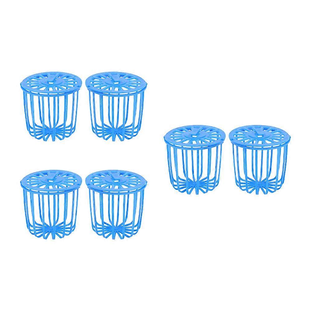 Parrot Fruit and Vegetable Basket Foraging Feeder Plastic 6Pcs Set
