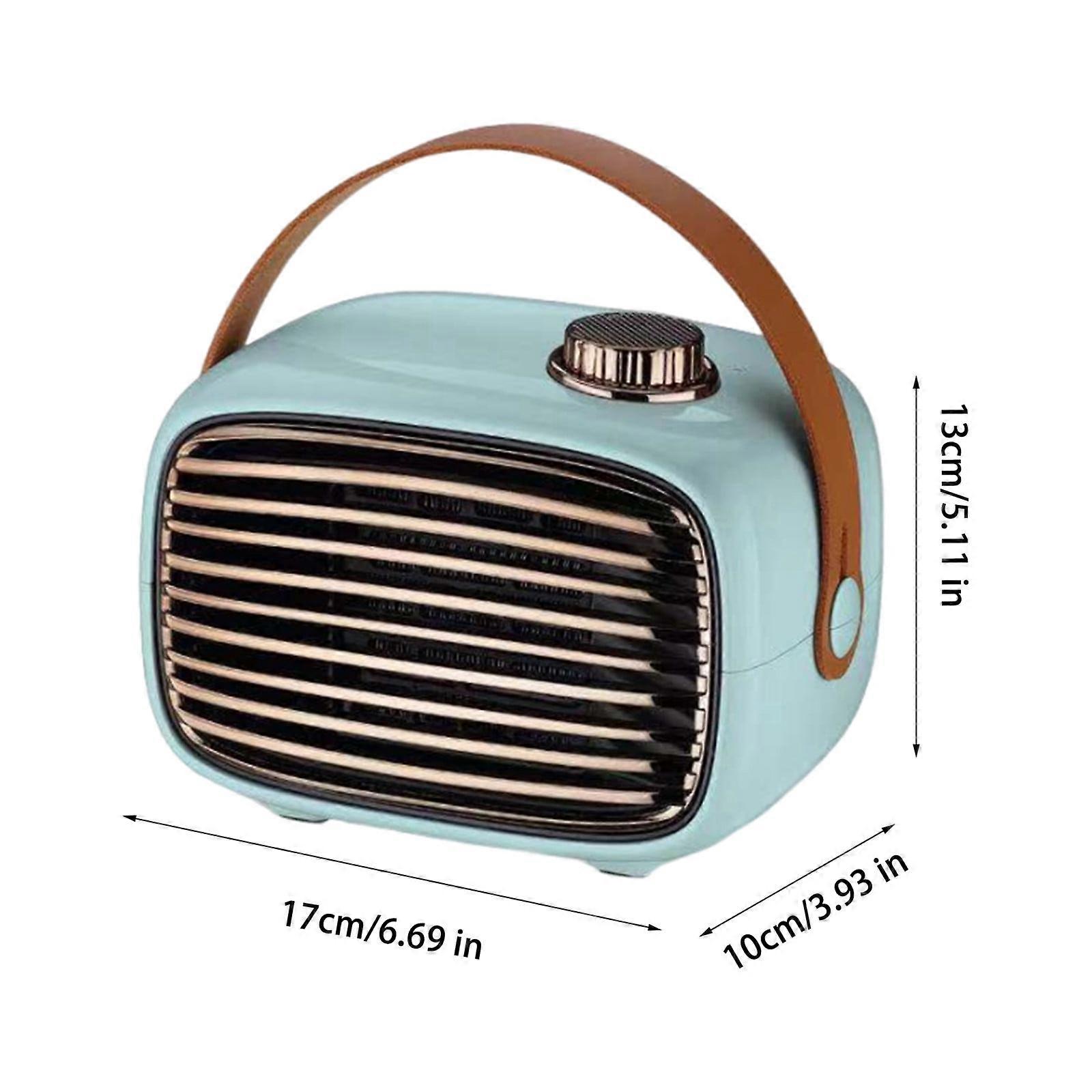 New Retro Electric Heater For Office And Home Use Desktop Small Heater Purpose Quick Heating Mini Heater For Both Heating