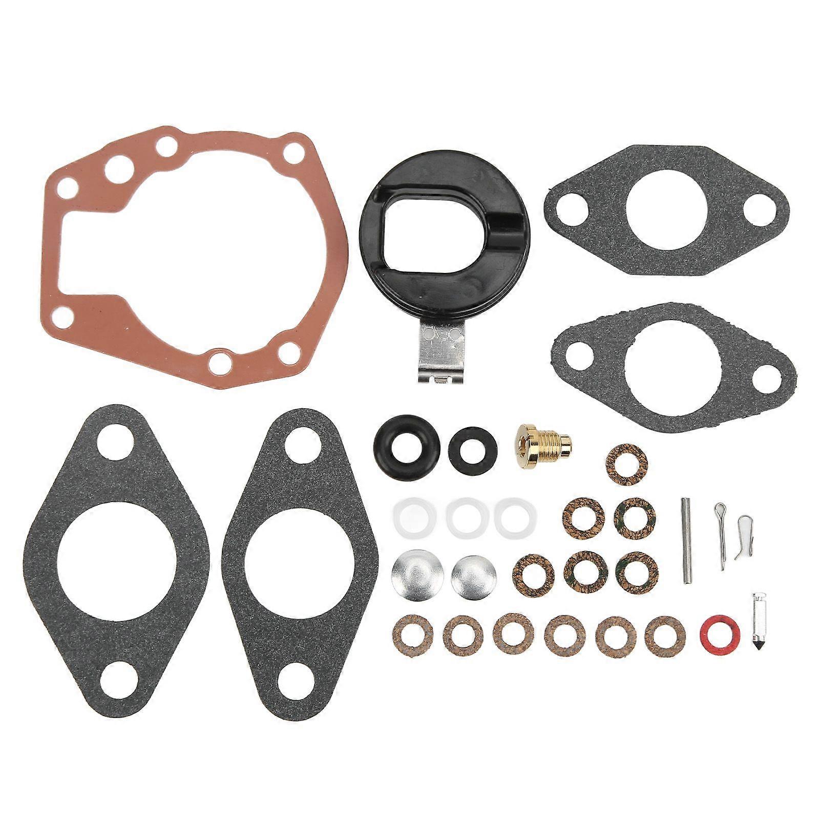 31Pcs/Set Carburetor Rebuild Kit 187043 Replacement for Johnson Evinrude 1.520HP Outboard Engine