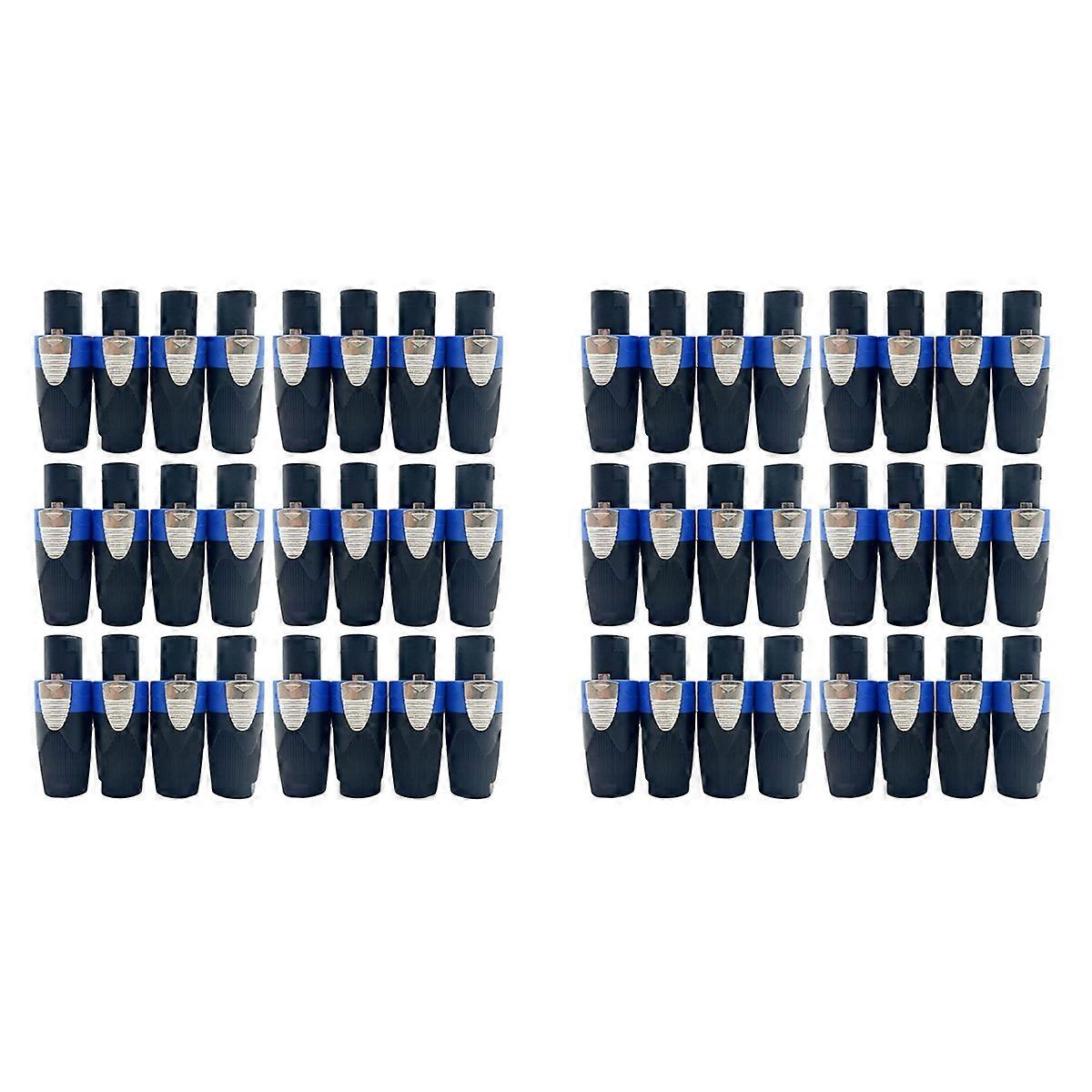 60Pcs for Nl4Fx Speakon 4-Pole Plug Male Audio Speaker Connector Speaker Power Amplifier Ohm-Head Nl