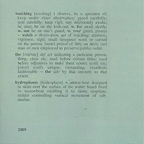Tunnelvision - Watching The Hydroplanes [CD]