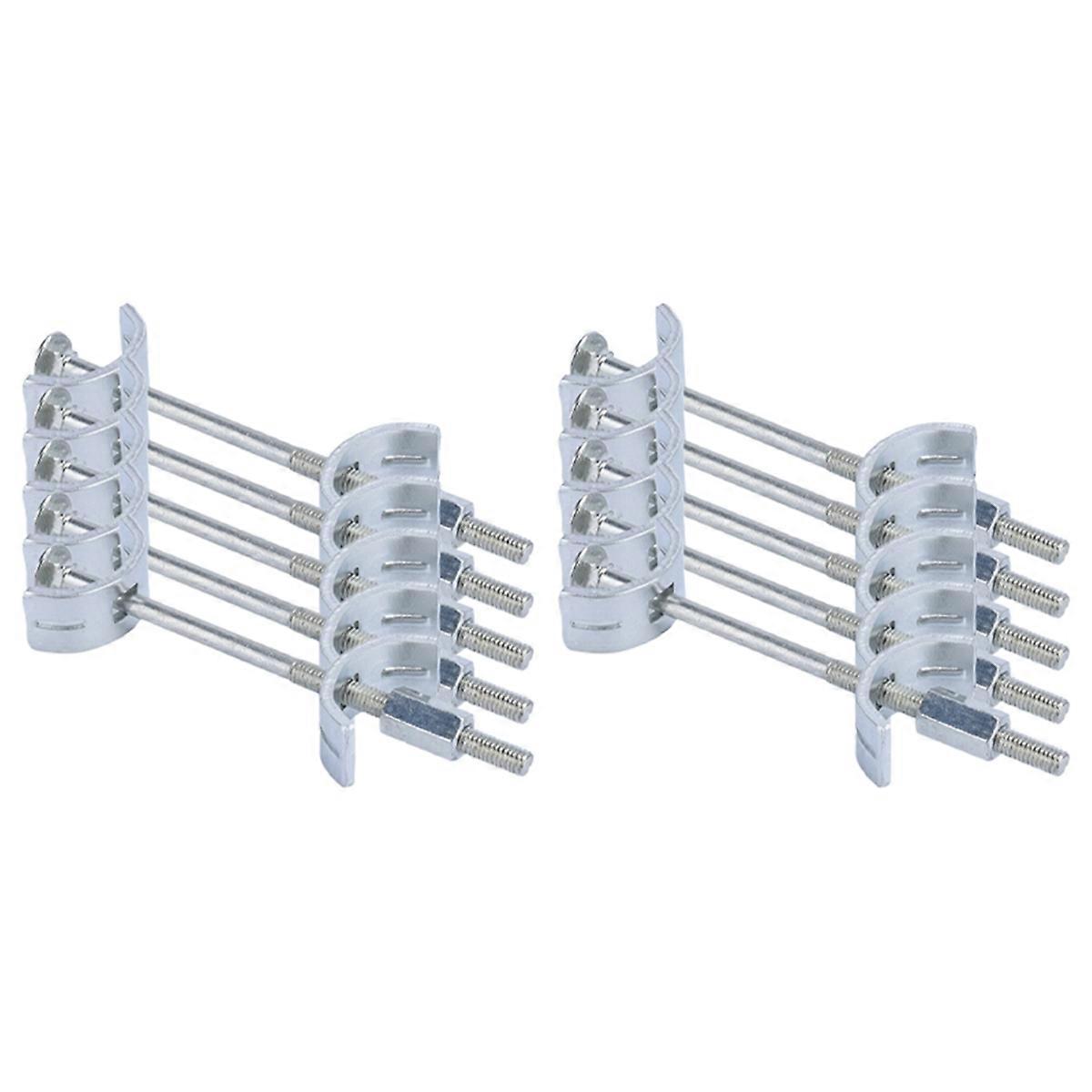 10Pcs Countertop Benchtop Joiner Joint Connector M6 Thread