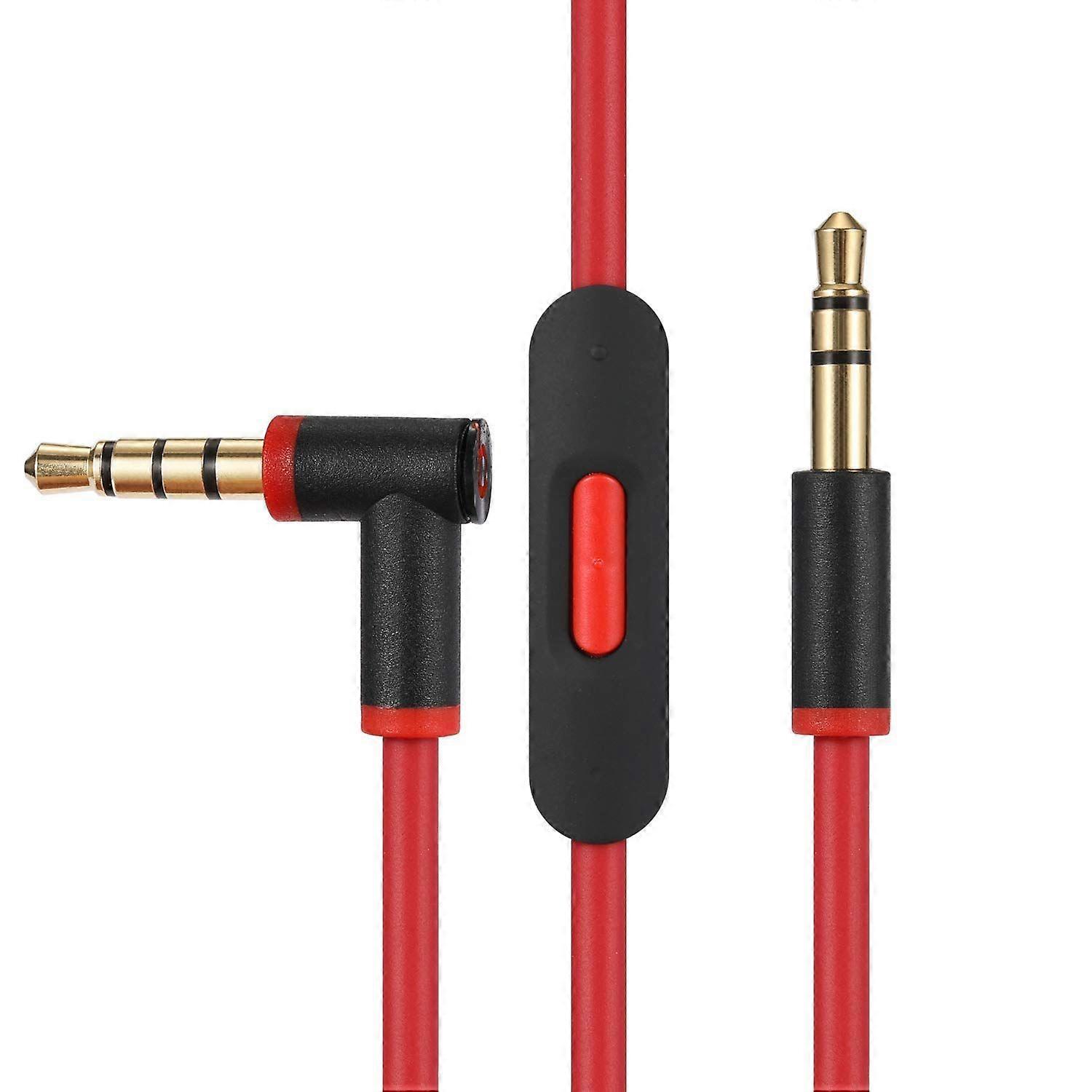 Replacement Audio Cable with Inline Mic and Controller for Beats by Dr Dre Solo