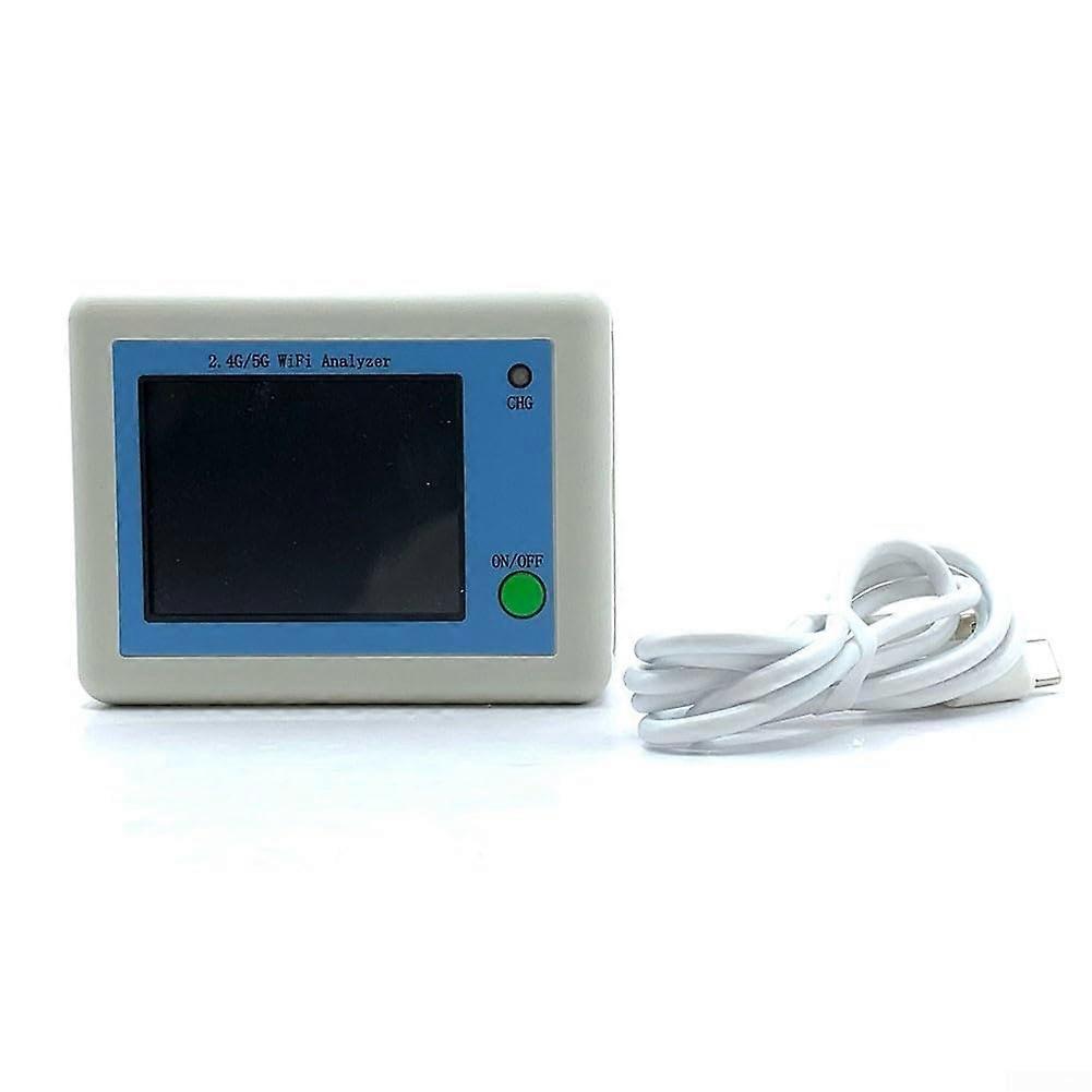 Portable WIFI Signal Scanning Tester 2.4 Inch TFT Display Real Time WIFI Frequency Monitoring