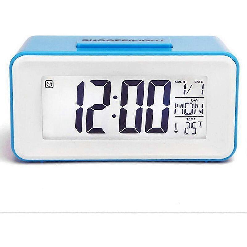 Litthing Digital Alarm Clock LED Digital Clock Alarm Clock Date Temperature 8