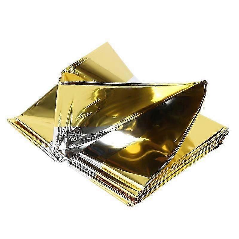 Silver Gold Emergency Survival Blanket Folding Rescue Shelter First Aid