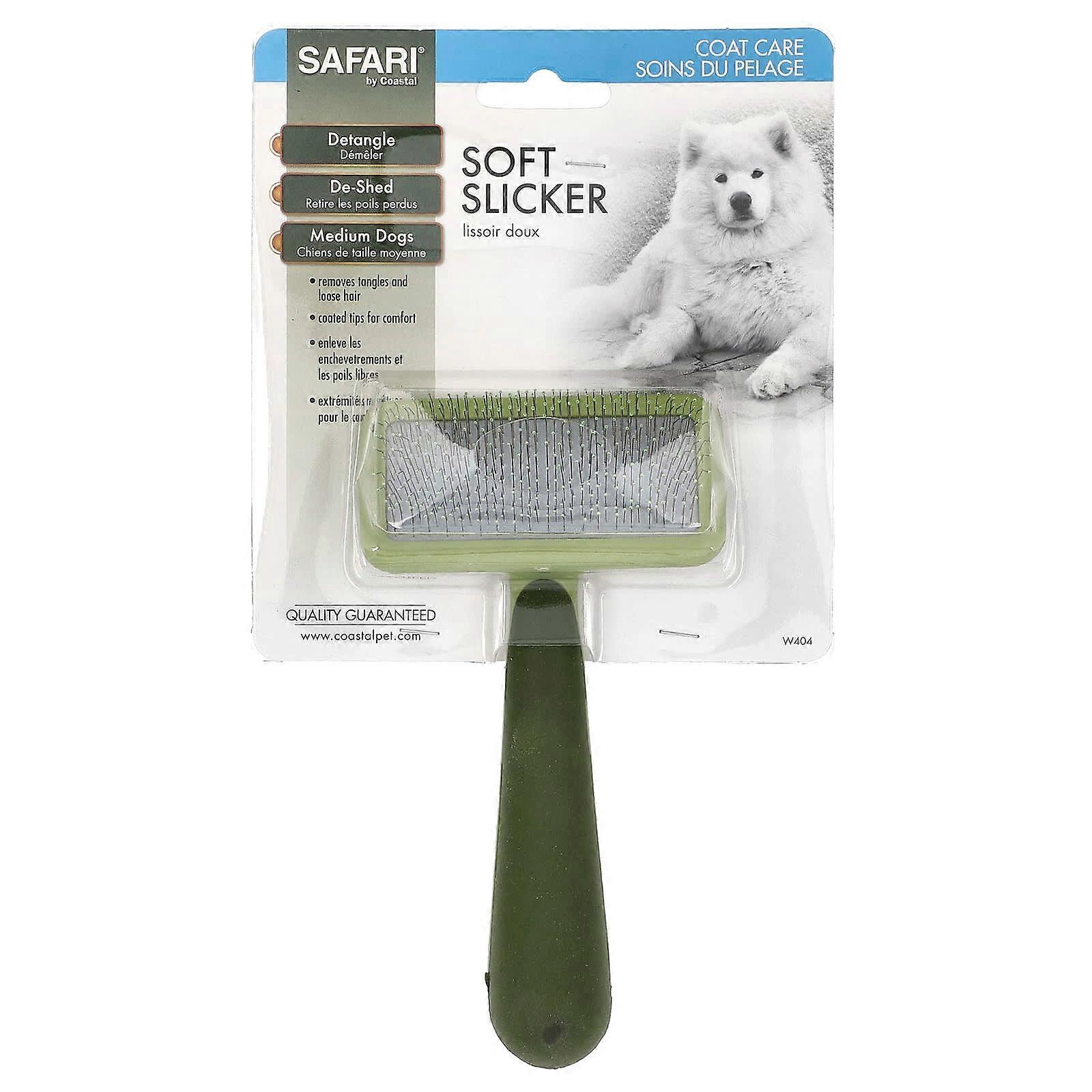 Soft Slicker Brush for Medium Dogs, 1 Brush