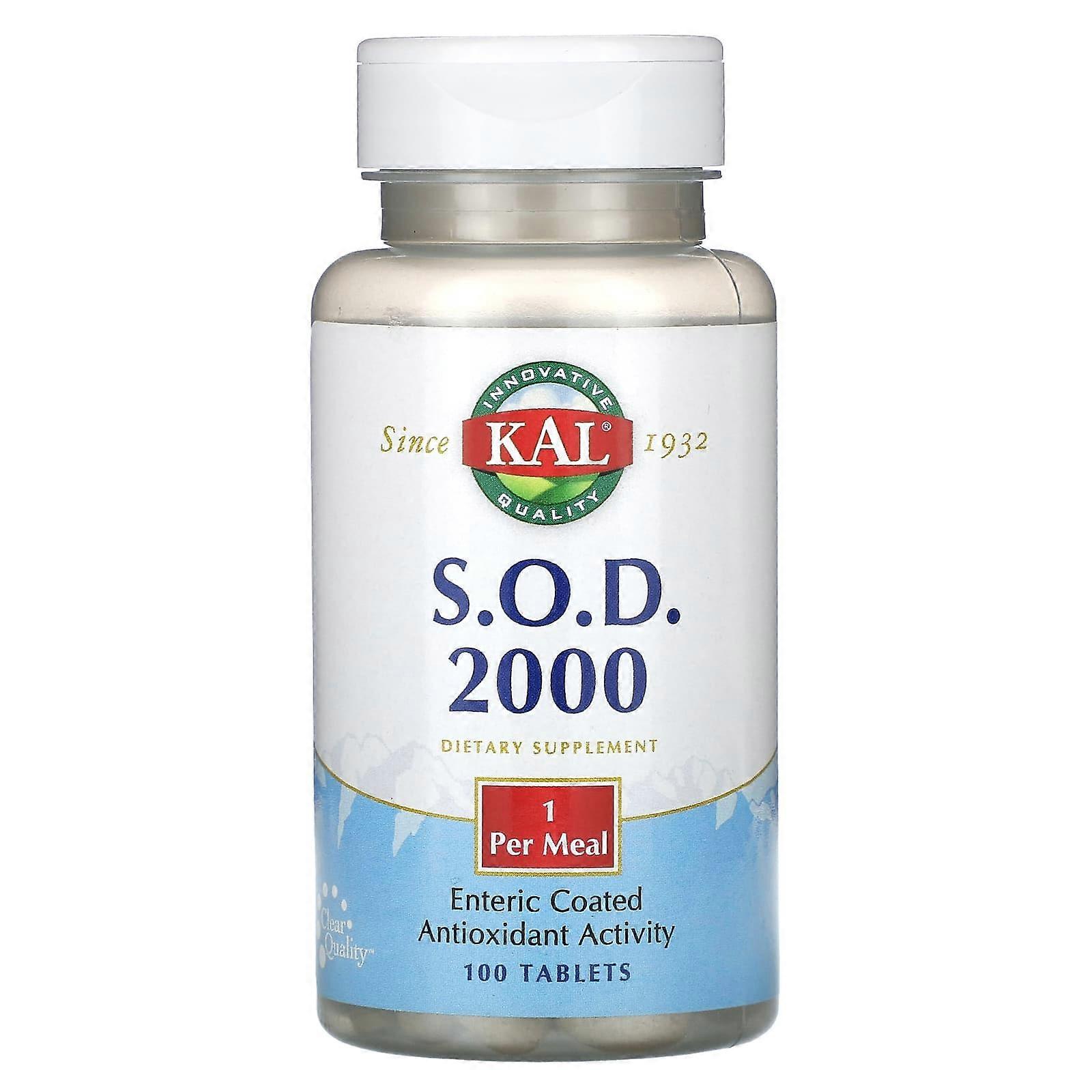 S.O.D. 2000, 100 Tablets