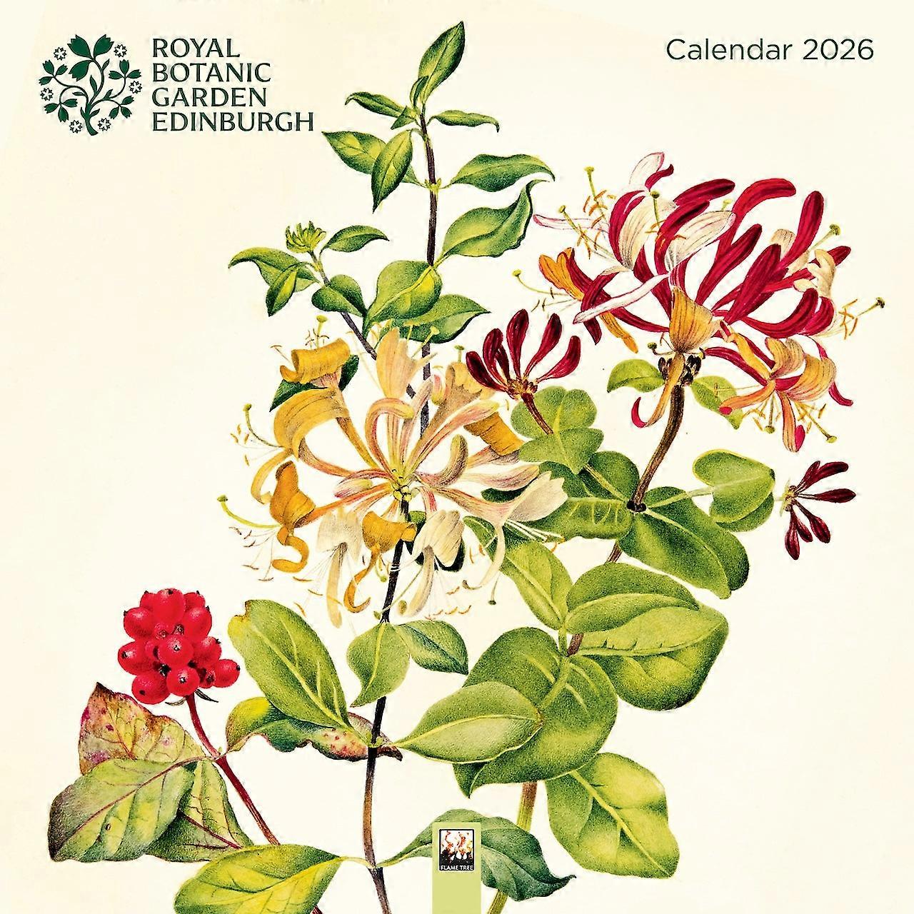 Flame Tree Royal Botanic Garden Calendar 2026