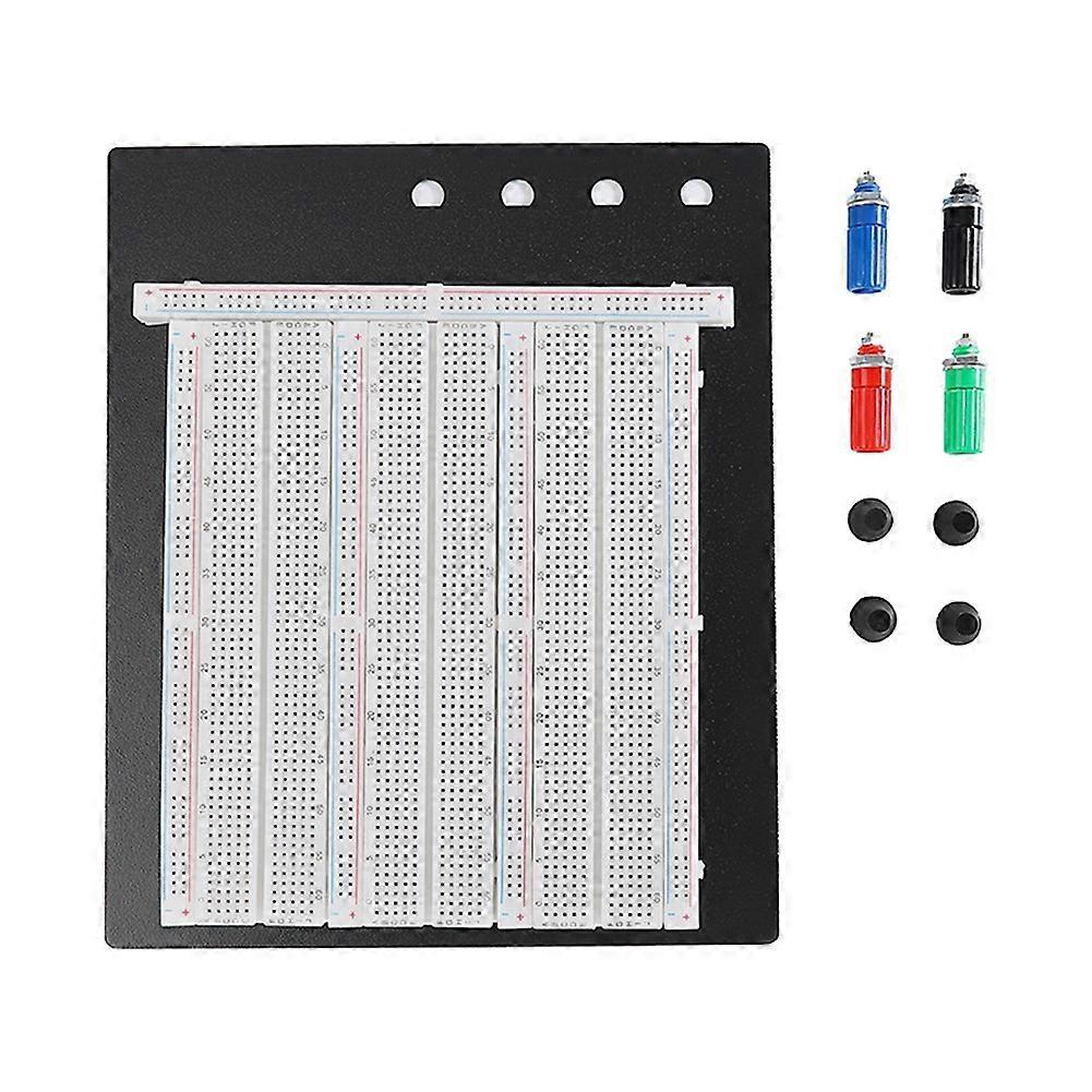 2390 Ties Solderless Breadboard Kit for DIY Electronics & Prototyping Reusable Circuit Board for Students & Hobbyists