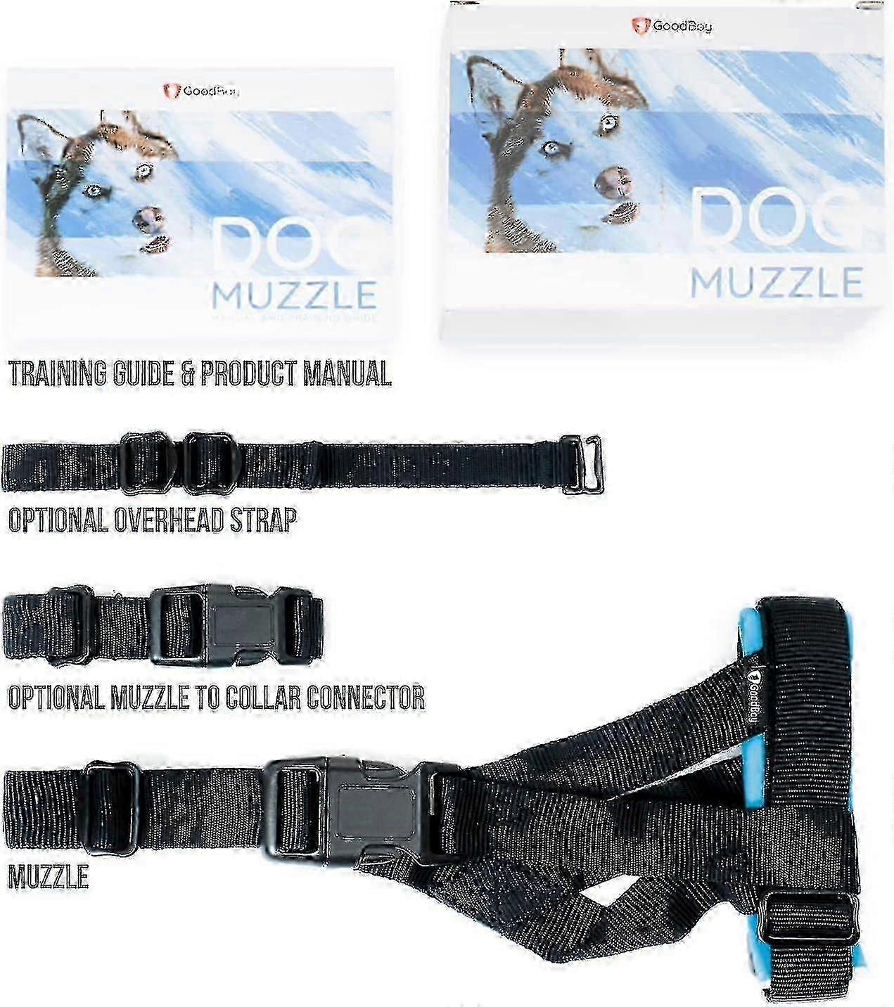 training muzzle guard for dogs gentle and safe