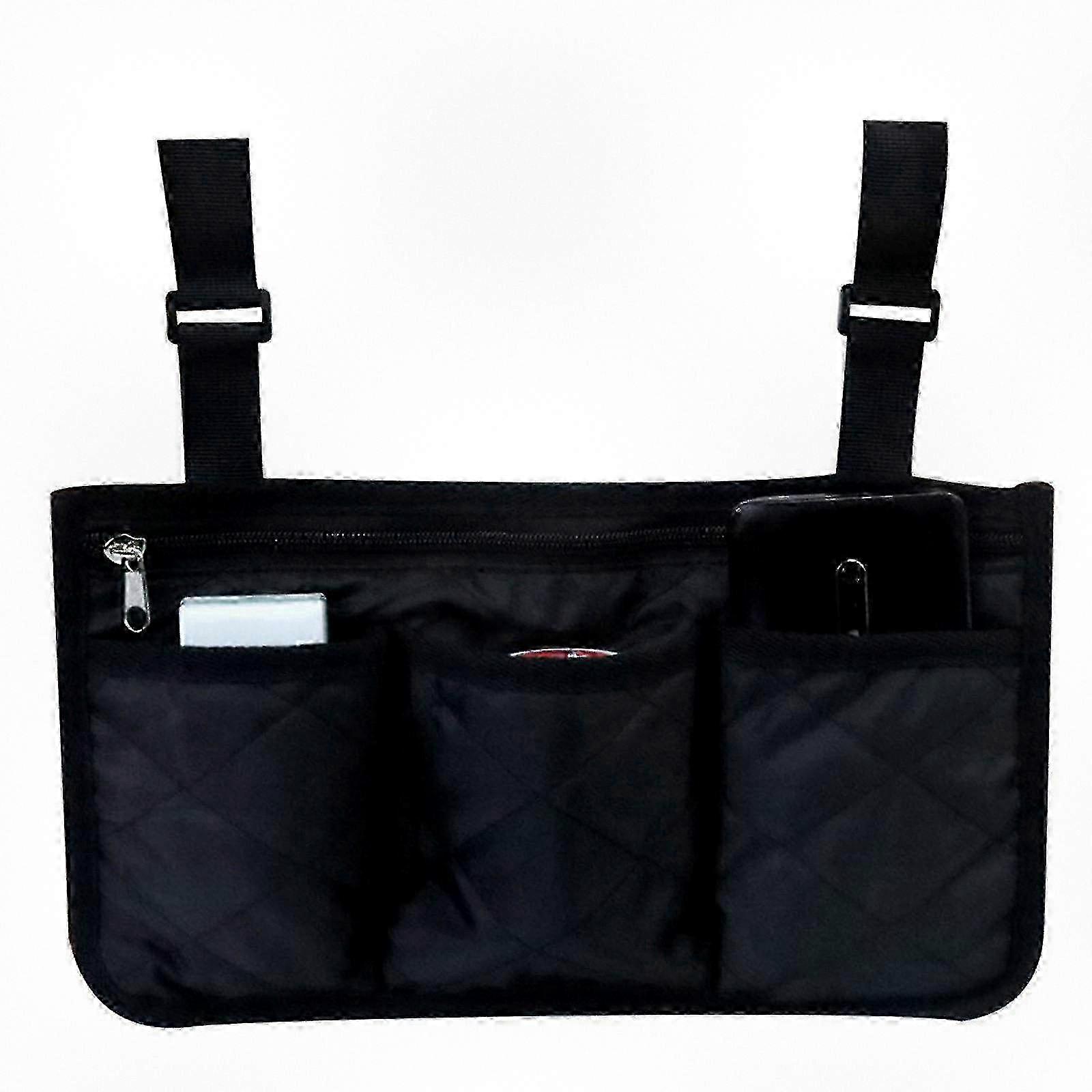 Universal Water-Resistant Wheelchair Side Pouch Compatible with Various Models