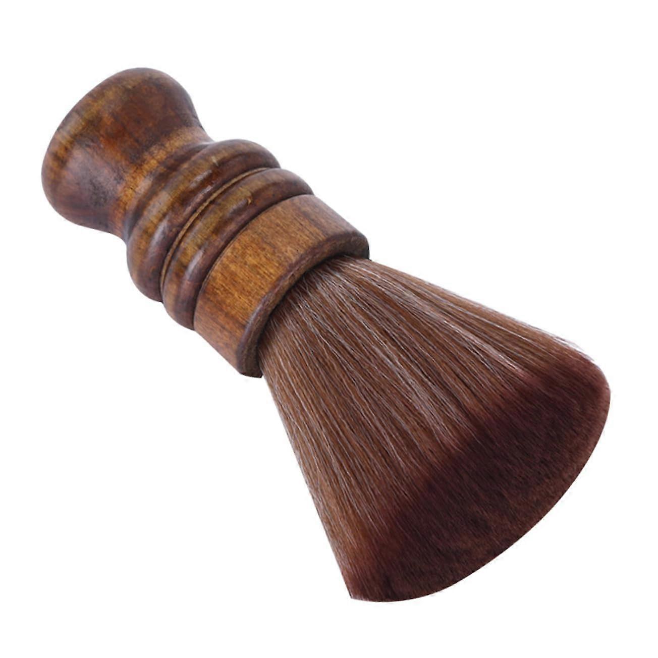 Soft Neck Duster Brush Ergonomic Handle For Barber Neck Cleaning Tool Salon And Home Use Around Ears