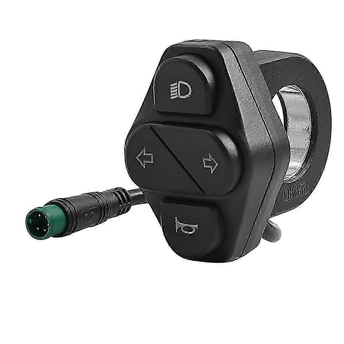 5-pinowy przełącznik klaksonu kierunkowskazu reflektora do skutera elektrycznego Kukirin G2 Master, wielofunkcyjny przycisk sterujący