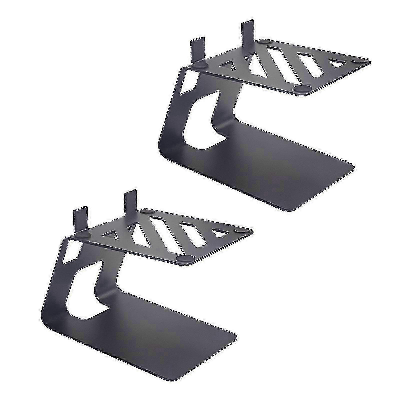 Professional Studio Monitor Stands Heavy Duty Metal Speaker Stands with Vibration Absorption & Nonslip Pad - White Edition 1104