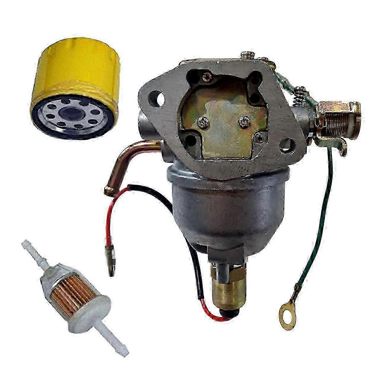 Quality Carburetor For Generac Guardian Rv 0d8807 Qp55 Qp65 Qp75 With Oil And Fuel Filter