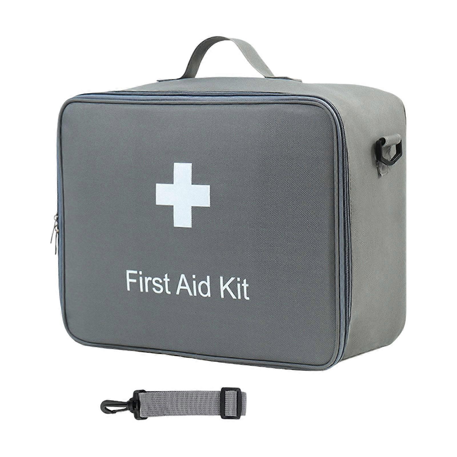 First Aid Bag Emergency Case Spacious Waterproof Large Multiple Compartments