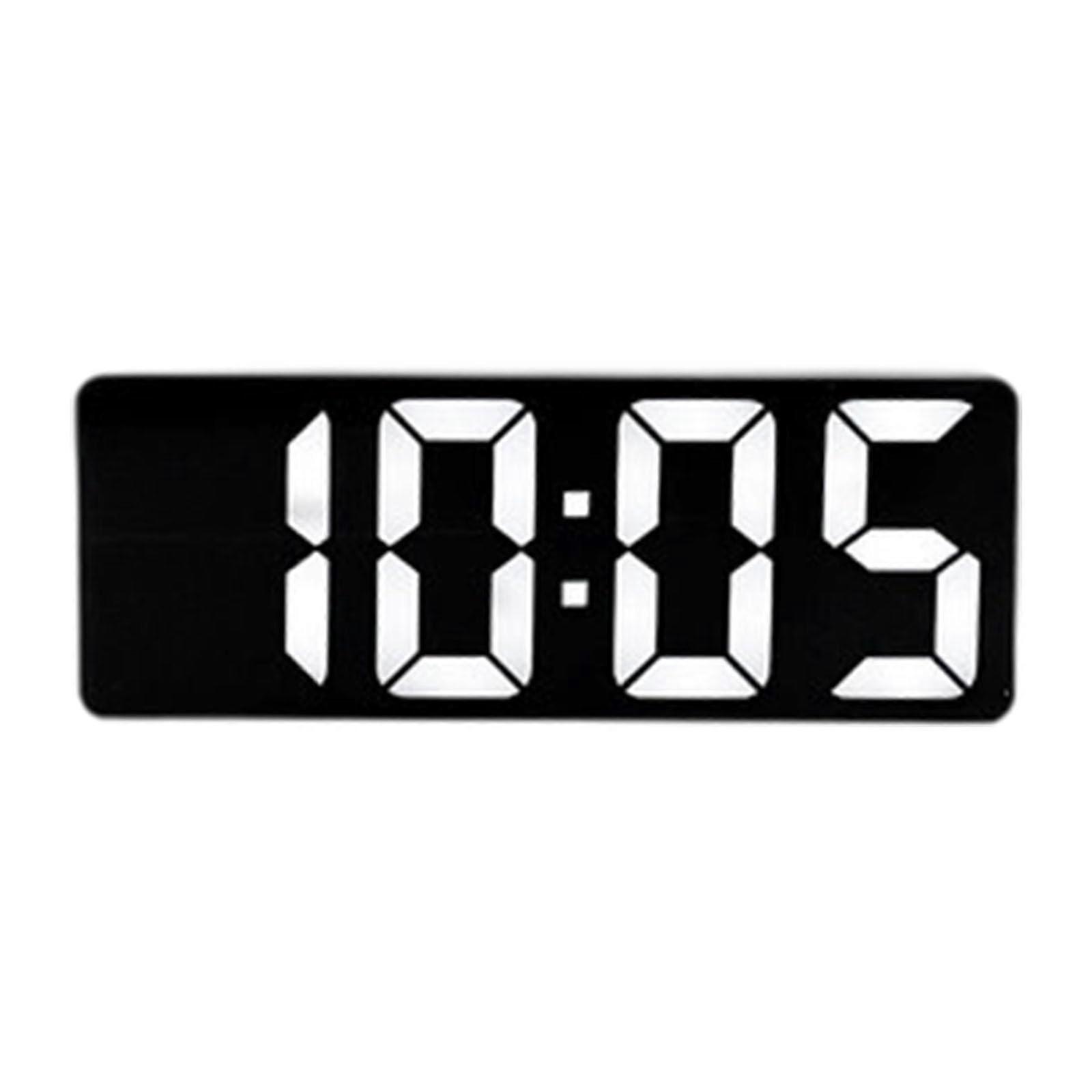 Electronic Clock With Temperature Display, Large LED Screen, Multi Alarms, Night Mode Bedroom Clock